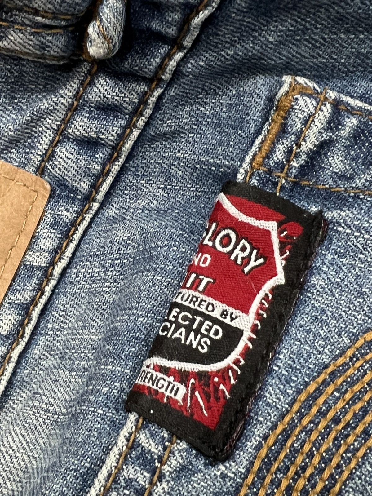 Diesel Archival Diesel Old Glory Jeans Vintage 90s Y2K Grunge Cyber Size US 32 / EU 48 - 19 Thumbnail