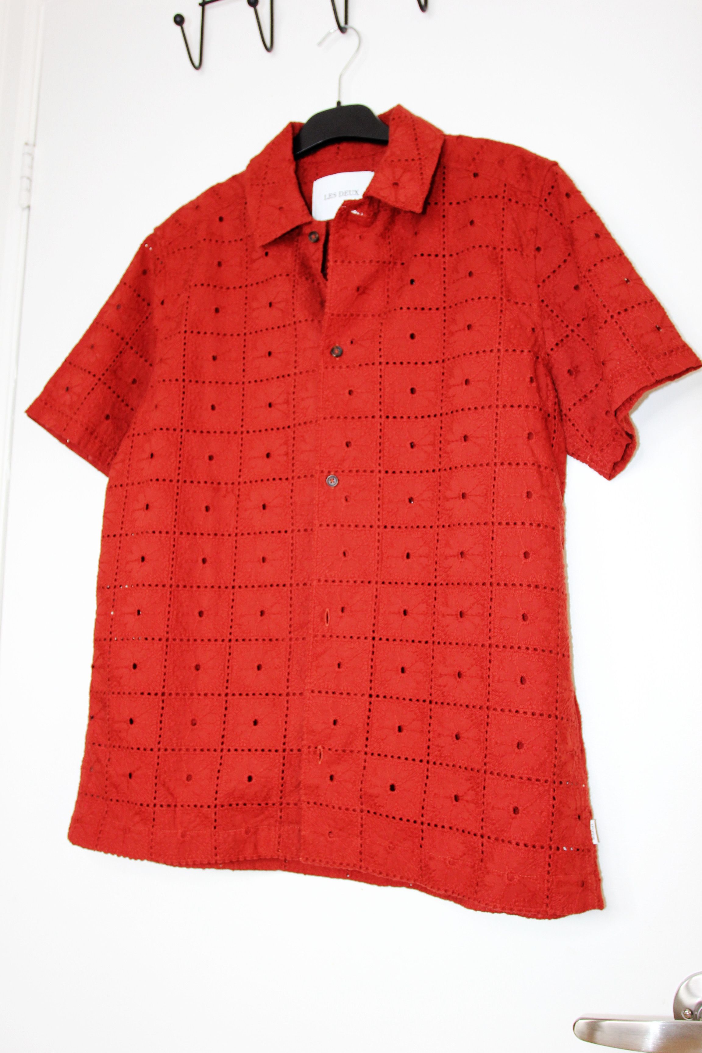 Les Deux BNWT SS25 LES DEUX HECTOR ANGLAISE SS SHIRT S Size US S / EU 44-46 / 1 - 5 Thumbnail