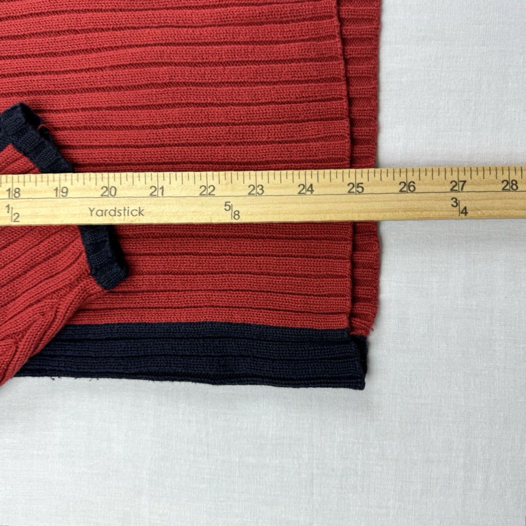 Vintage VINTAGE Union Bay Sweater Shirt Adult XL Red Striped Pullover 90s Grunge Mens Size US XL / EU 56 / 4 - 6 Thumbnail
