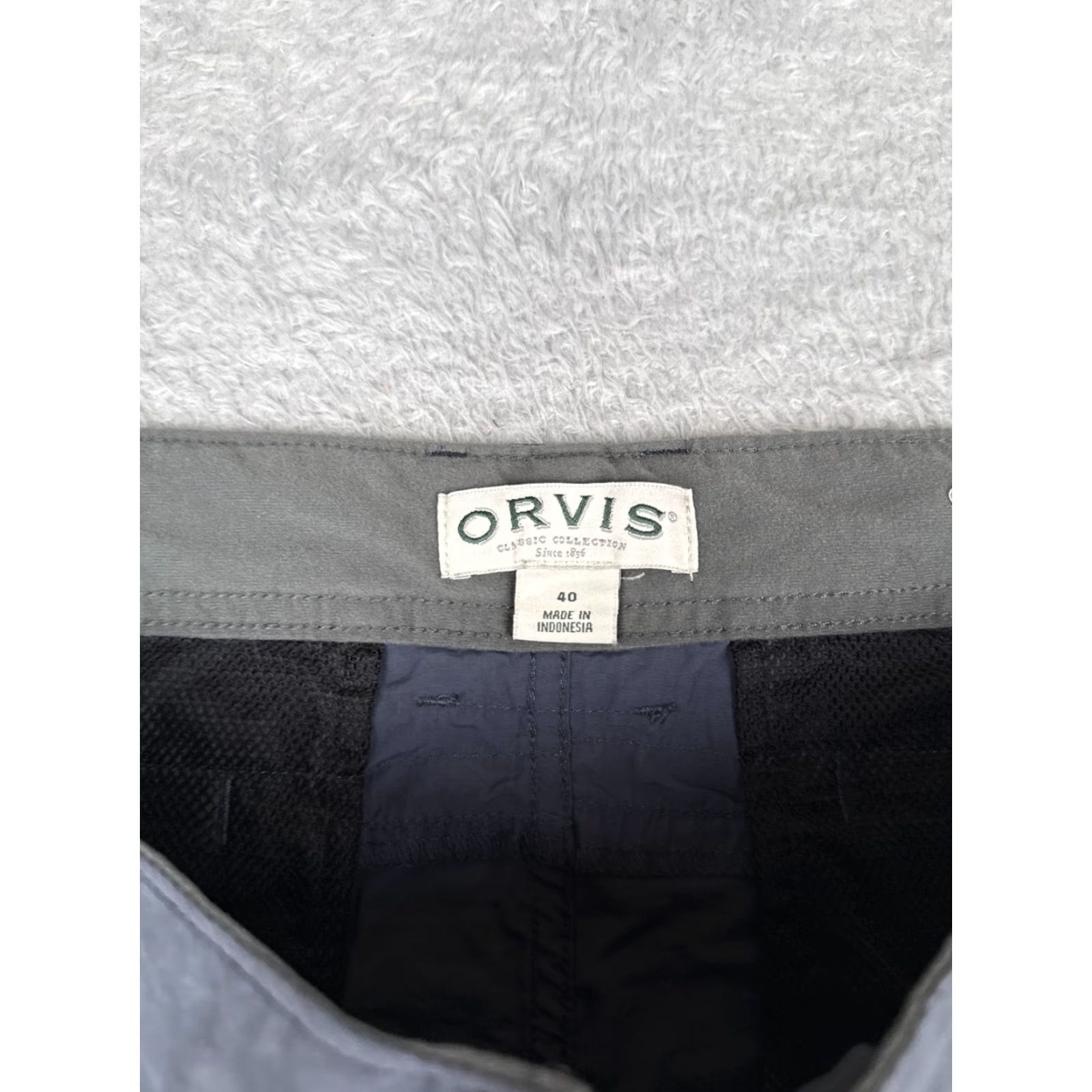 Orvis Orvis Shorts Men Blue Cargo 100% Nylon Hiking Camping Fishing 40x10 Mens Size US 40 / EU 56 - 7 Thumbnail