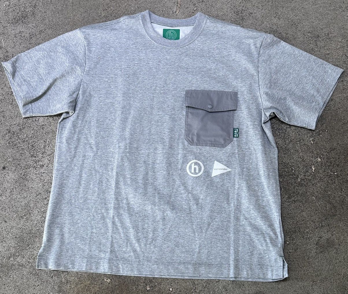 And Wander × HIDDEN Hidden NY Wander T-shirt Size US L / EU 52-54 / 3 - 3 Thumbnail