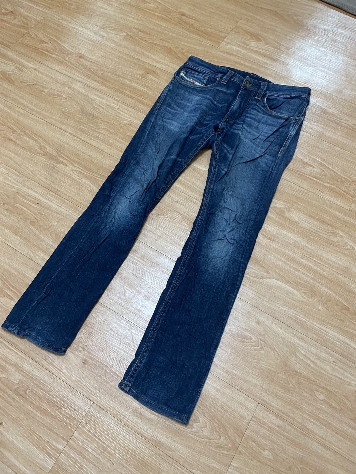 Diesel × Vintage Diesel industry skinny jeans faded style Size US 33 - 3 Thumbnail