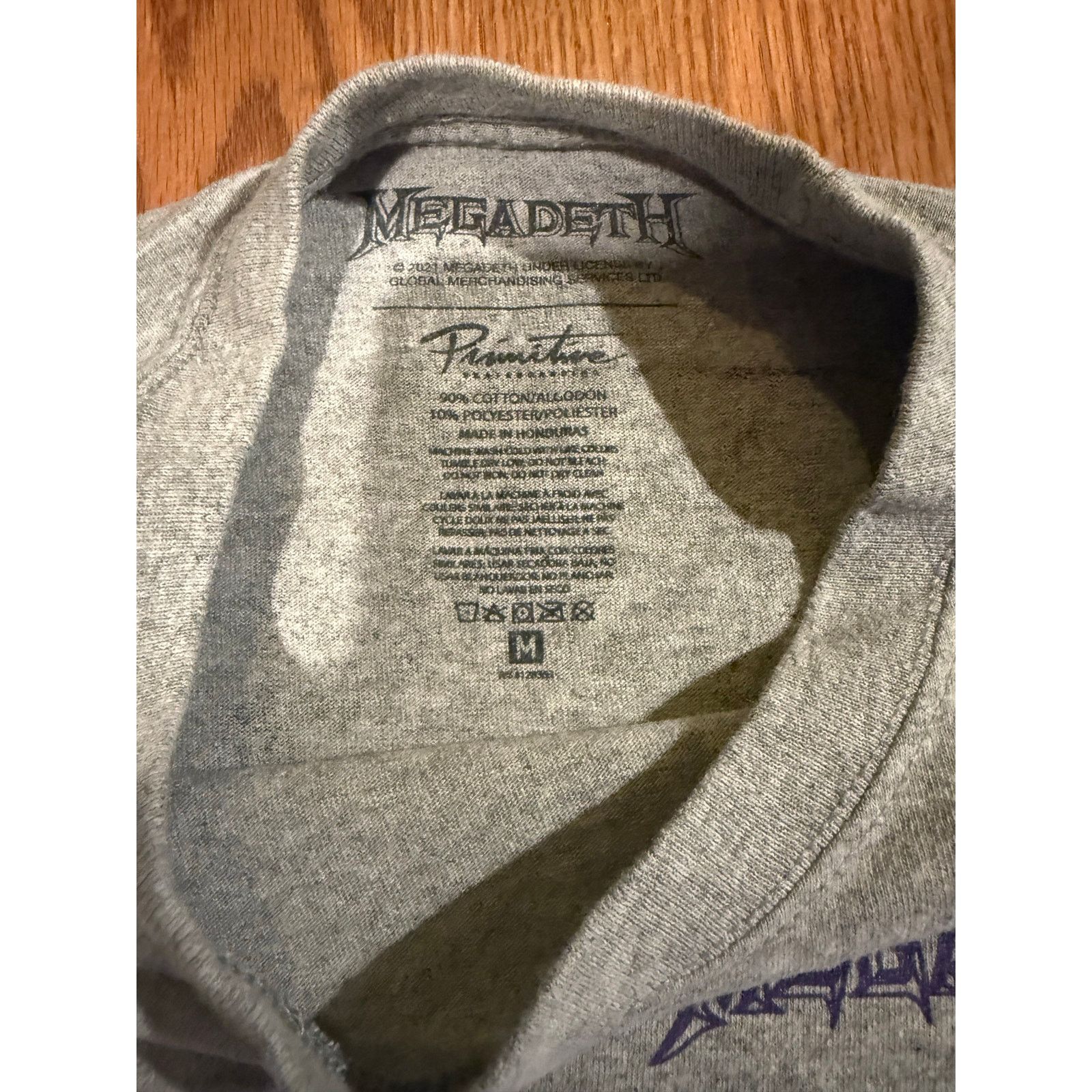 Primitive Primitive X Megadeth (Gray) Size Medium Size US M / EU 48-50 / 2 - 2 Thumbnail