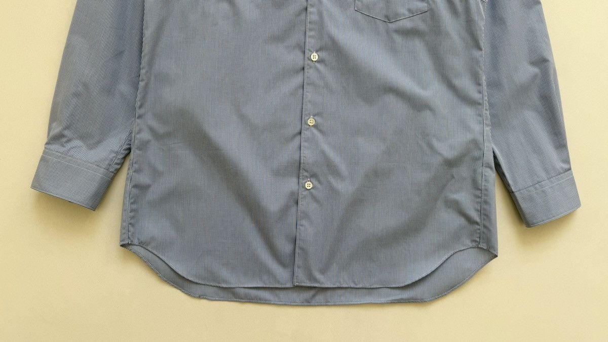 Comme des Garcons Blue/White Patch Work Check Gingham Shirt Size US M / EU 48-50 / 2 - 8 Thumbnail
