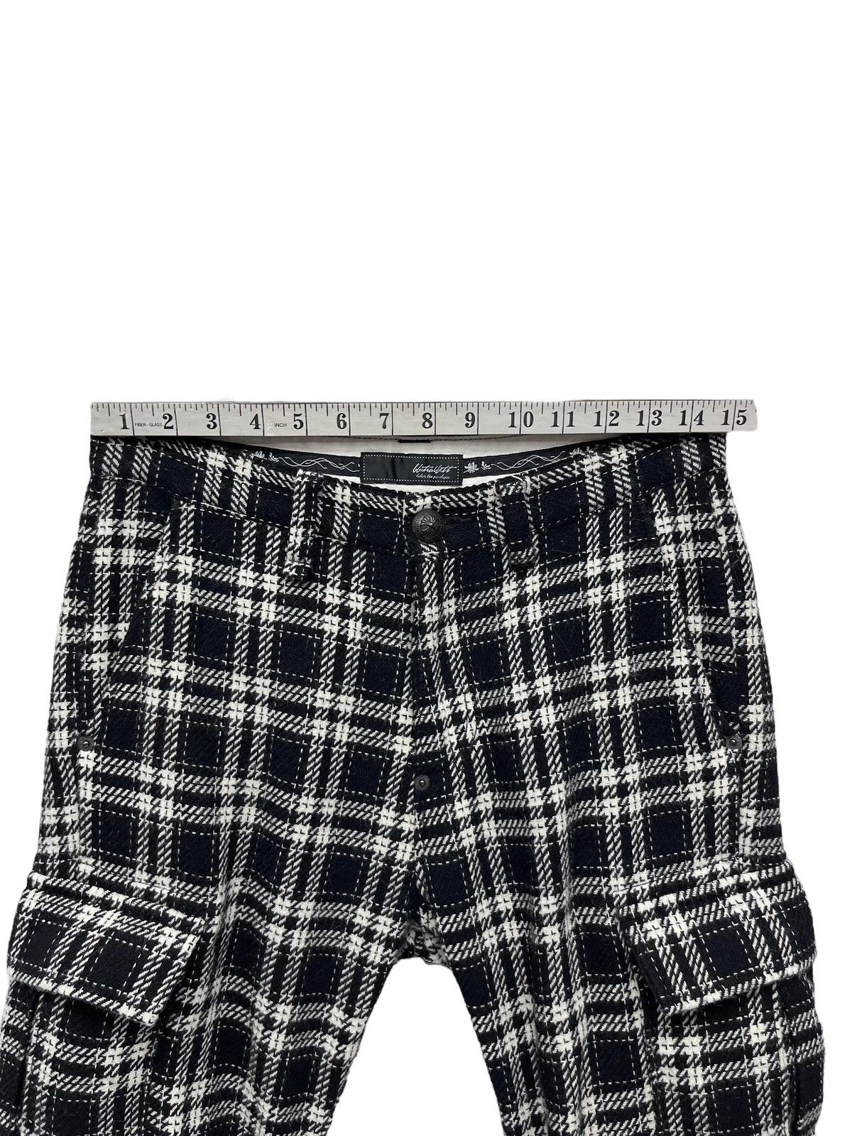 BLUTENBLATT Punk Gothic Flare Angola Twill Weave Wool Cargo