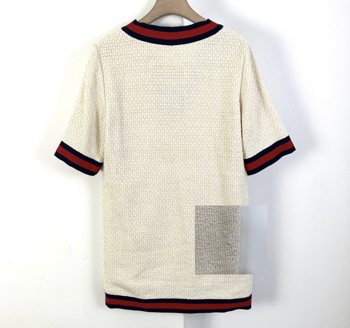 Gucci Gucci Woven V-Neck Dress K12 Size M / US 6-8 / IT 42-44 - 4 Thumbnail