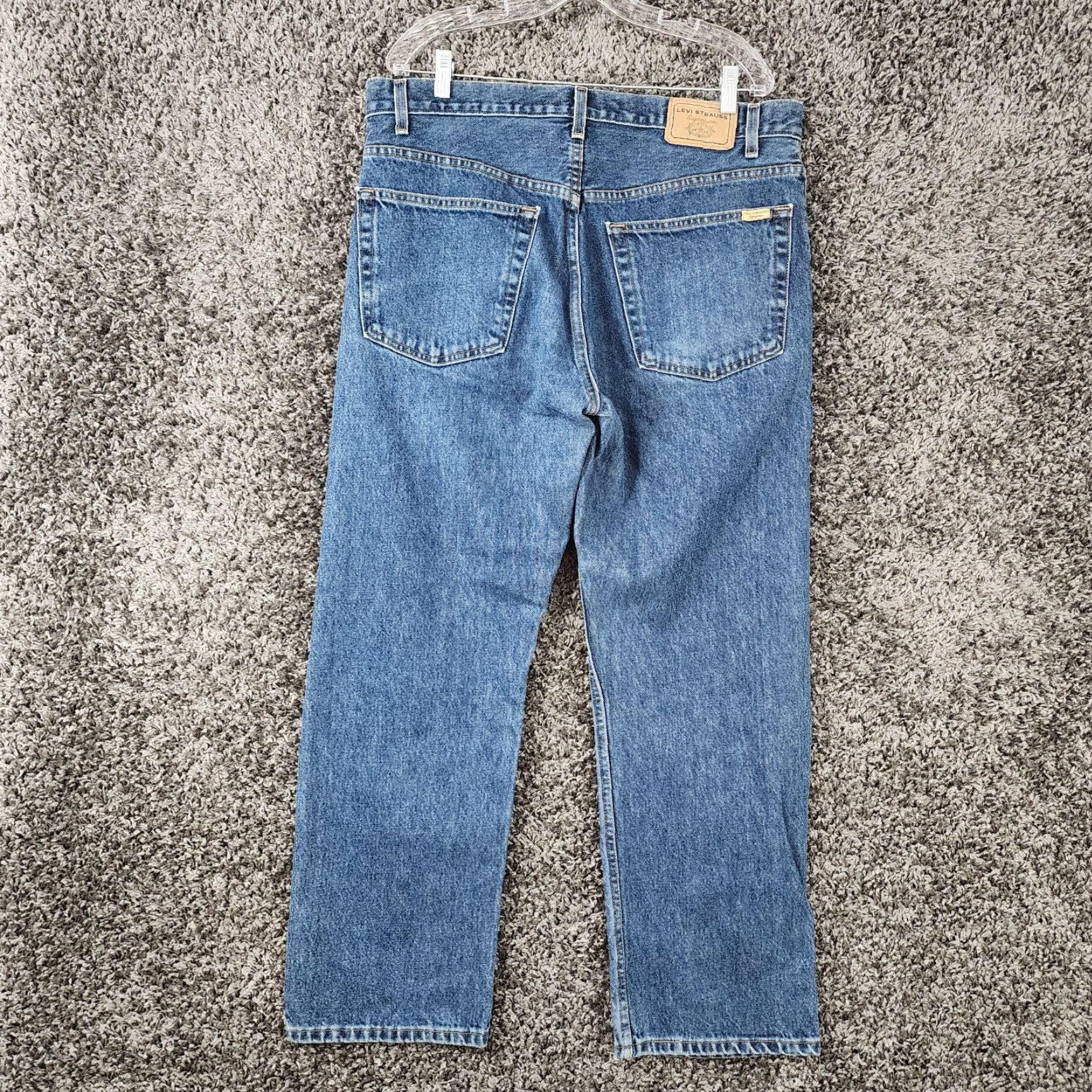 Levi's VINTAGE Levi's Jeans Mens Regular 38x29 Blue Cotton Straight Pants Men Size US 38 / EU 54 - 6 Thumbnail
