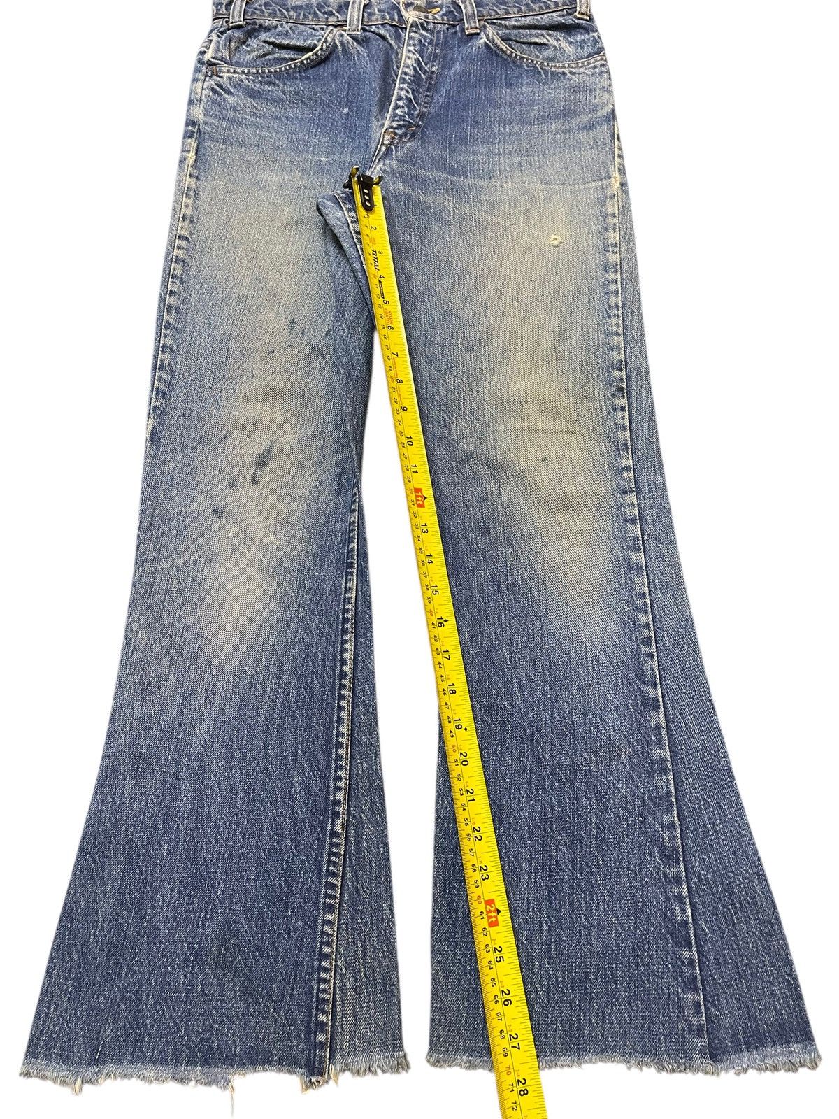 Levi's Crazy Vintage 70s Levis Orange Tab E #23 Bootcut Wide Leg Size US 30 / EU 46 - 14 Thumbnail