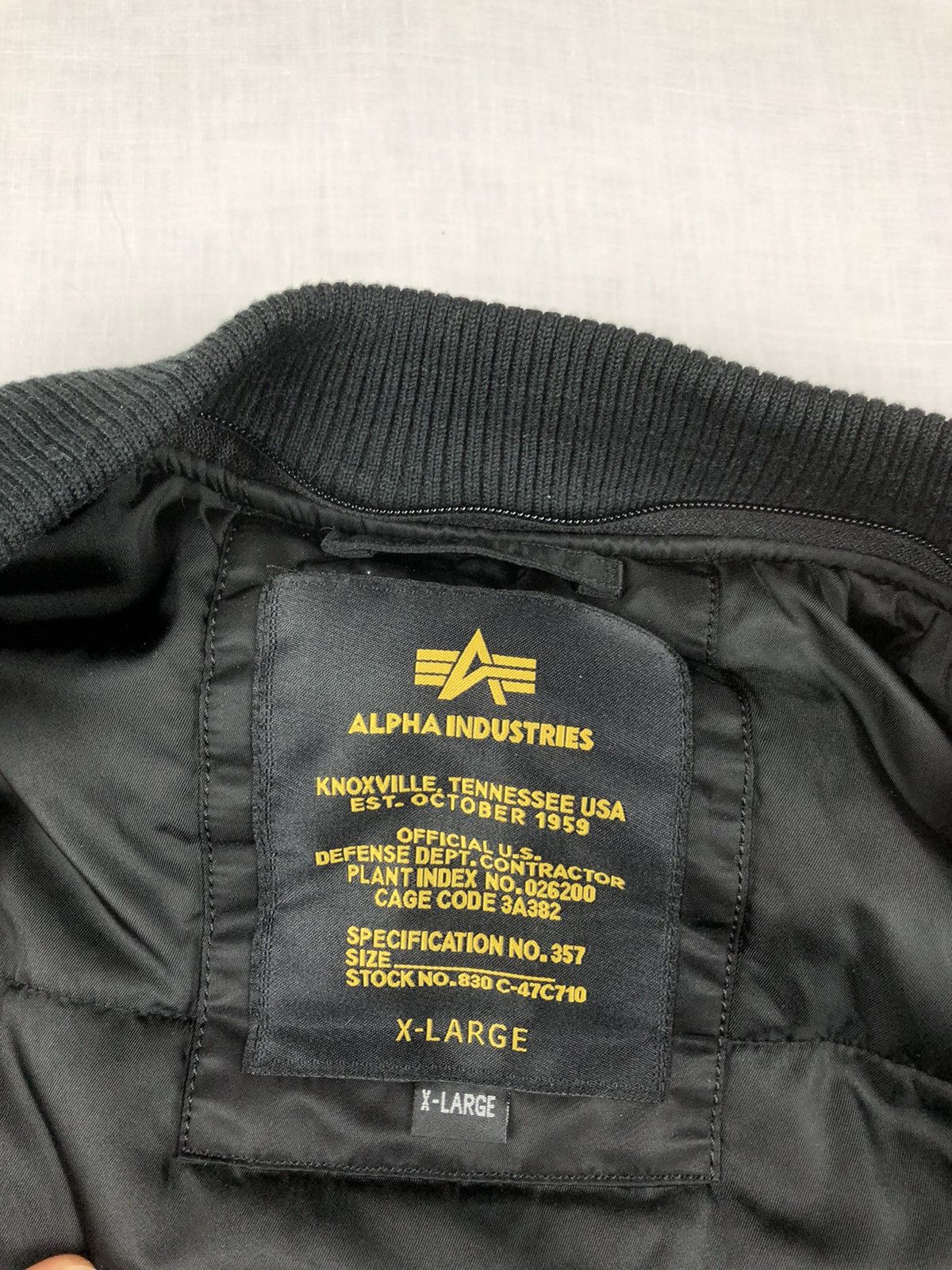 Alpha Industries Alpha Industries MA-1 Bomber Jacket Flying hooded Size US XL / EU 56 / 4 - 10 Thumbnail