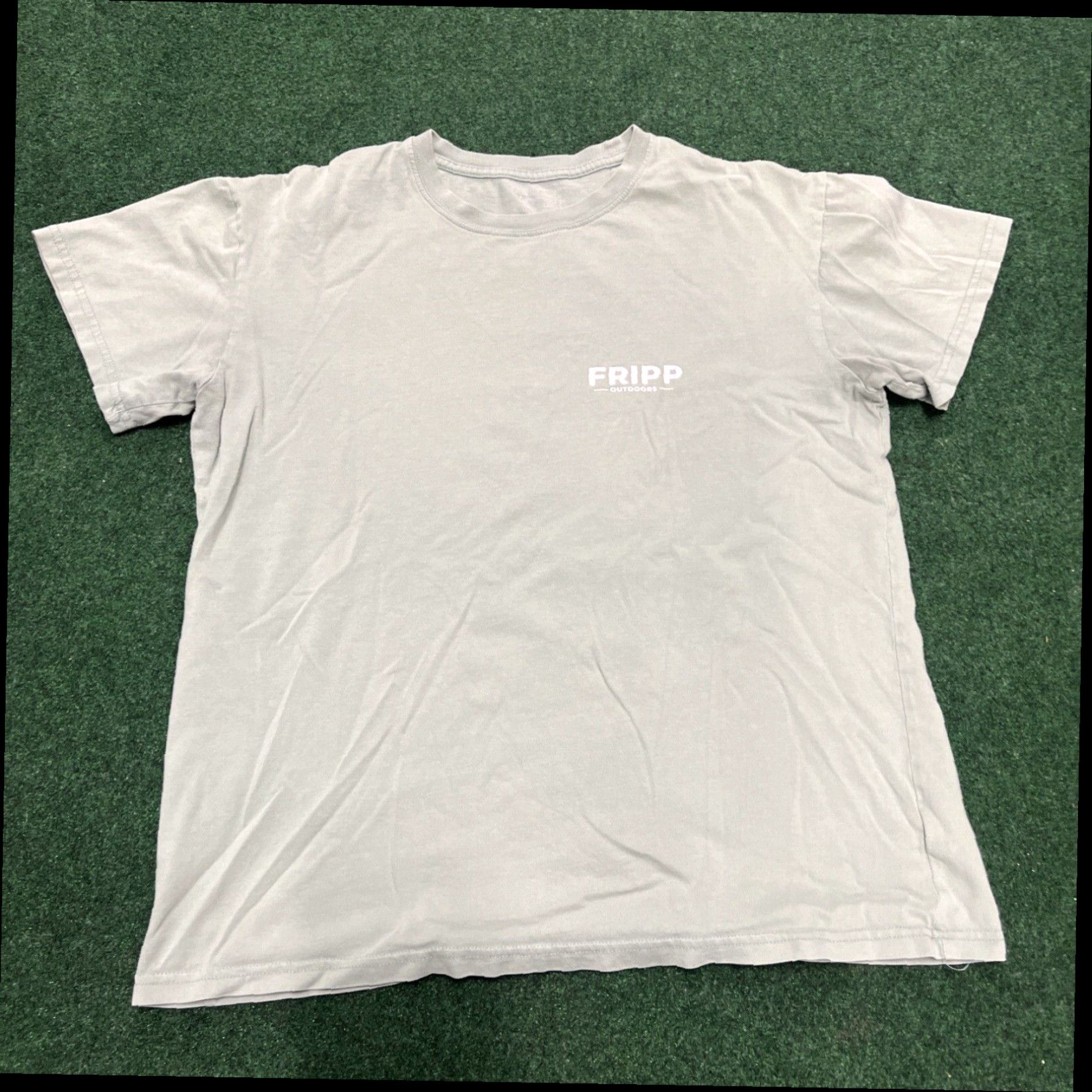 Doublet Fripp & Folly Shirt Adult Small Faded Green Double Sided Graphic Pocket Unisex Size US S / EU 44-46 / 1 - 4 Thumbnail