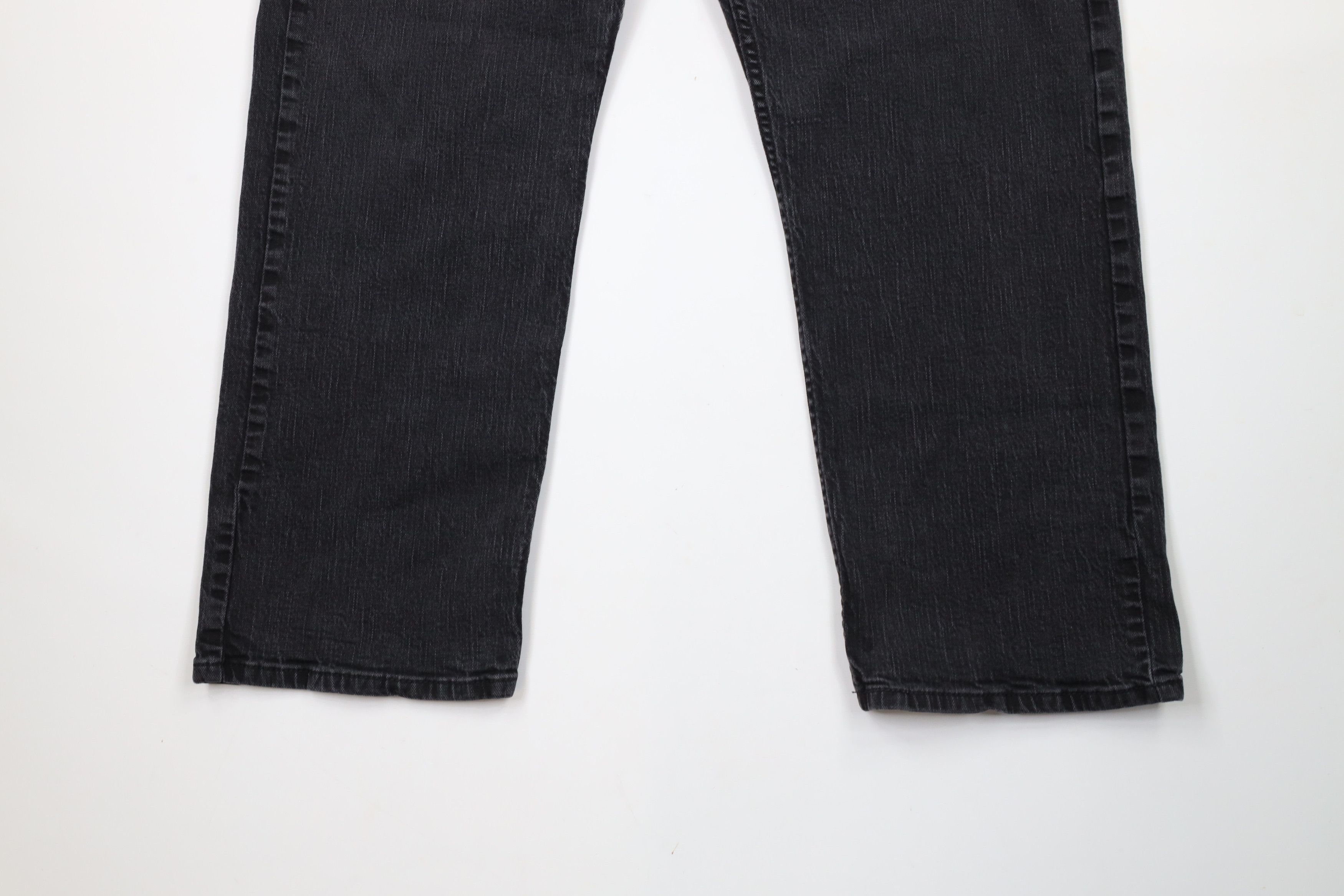 Levi's × Vintage Vintage Y2K Levis 569 Fit Straight Wide Leg Jeans Black Size US 44 / EU 60 - 4 Thumbnail