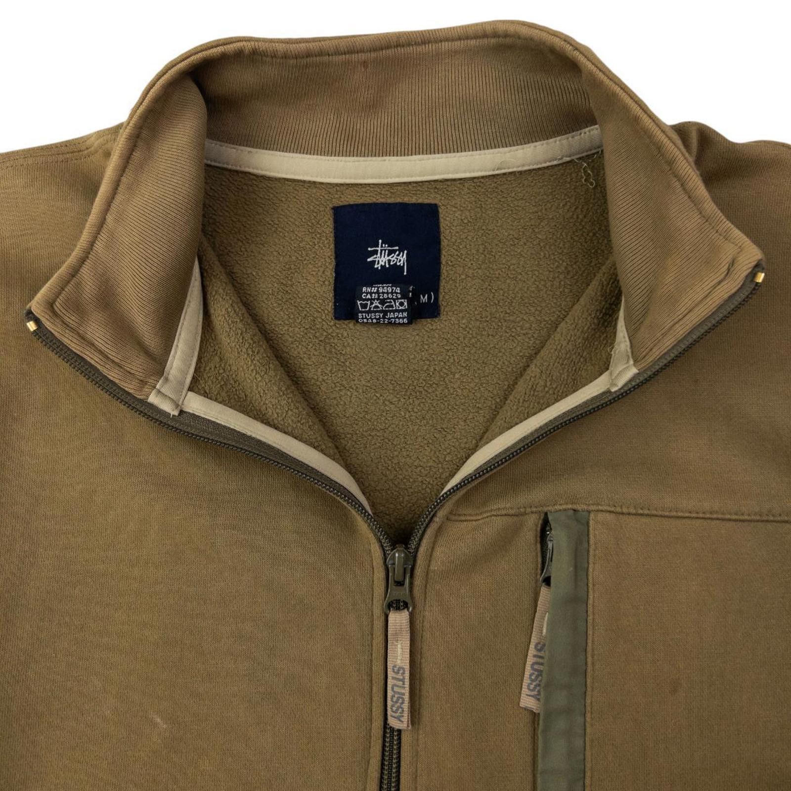 Stussy Vintage Stussy Fleece Lined Zip Up Jacket Size M Size US M / EU 48-50 / 2 - 3 Thumbnail