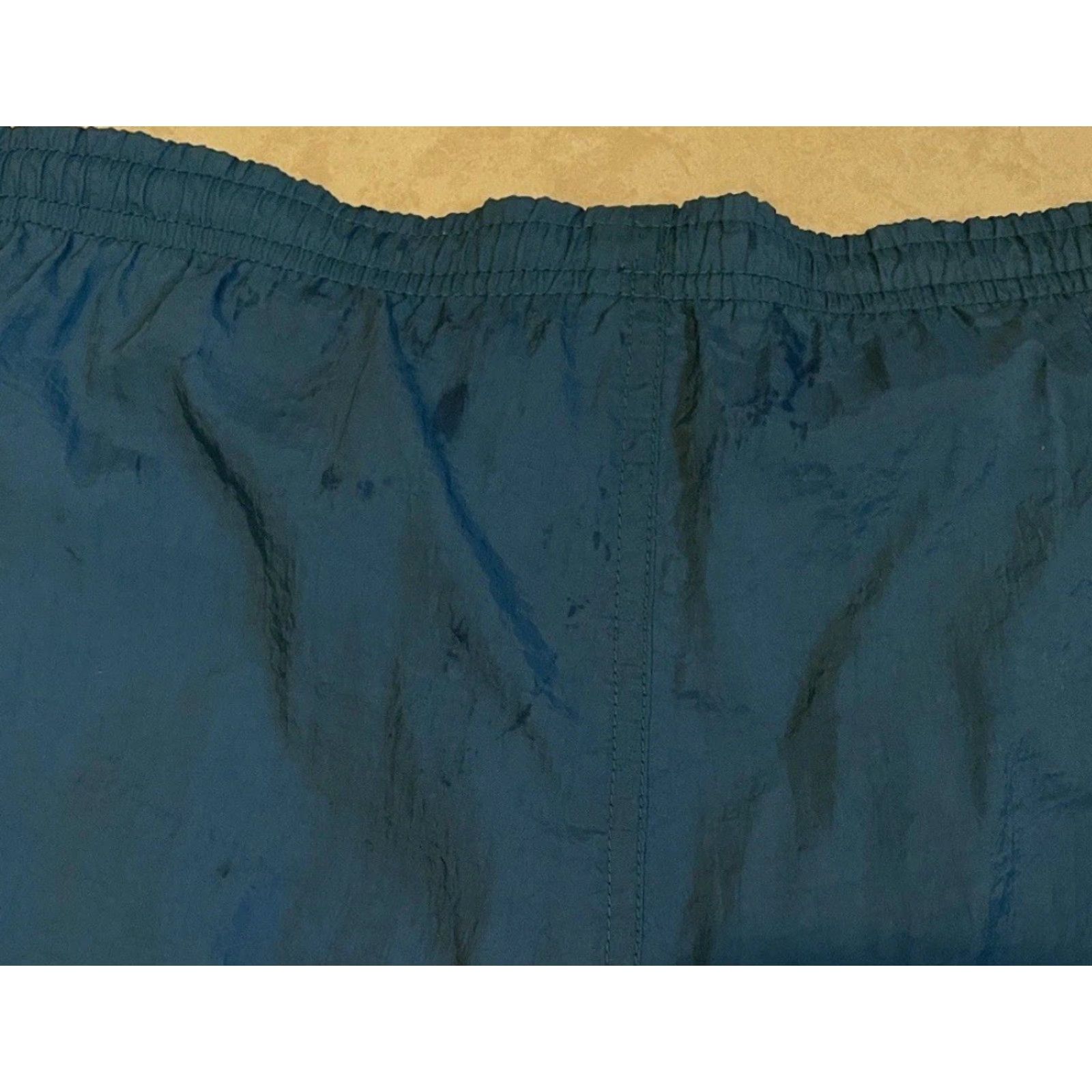 Nike VINTAGE Nike ACG Board Shorts XL Blue 90s Surf Beach Sports Swim Trunks Mens Size US 36 / EU 52 - 7 Thumbnail