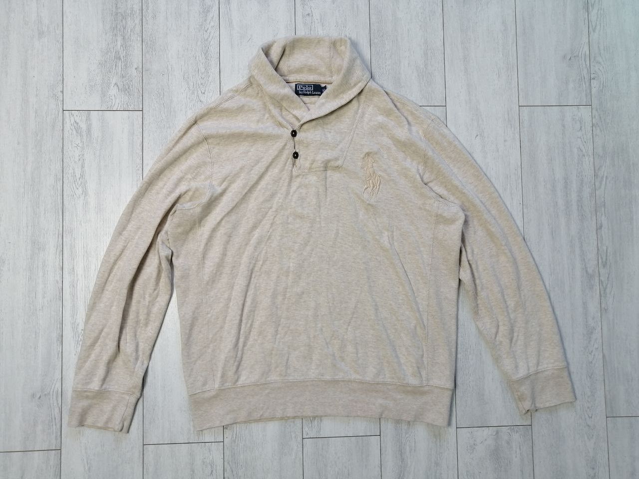 Polo Ralph Lauren × Vintage Vintage sweatshirt with embroidered Polo Ralph Lauren logo Size US XL / EU 56 / 4 - 1 Thumbnail