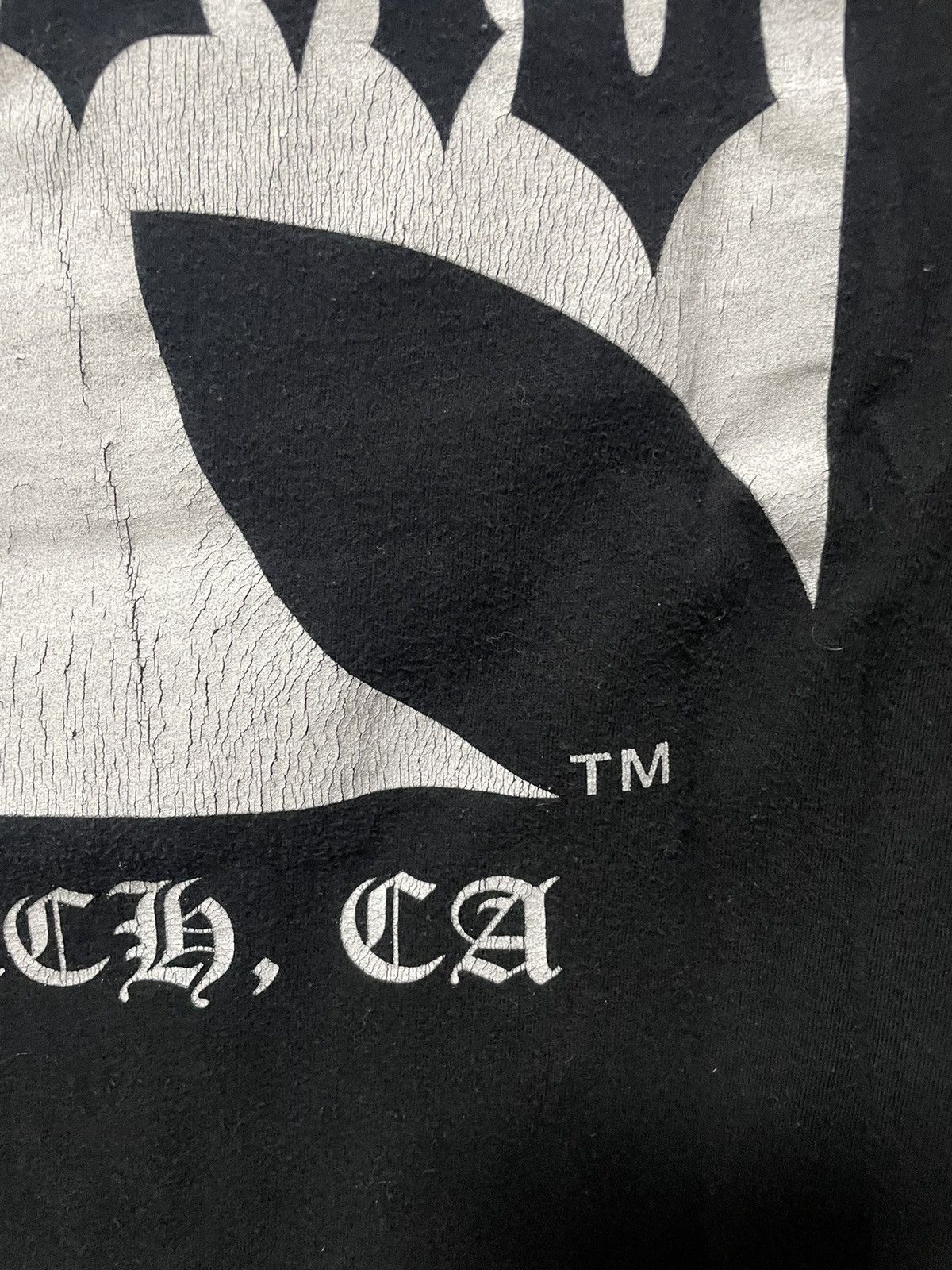 Vintage × West Coast Choppers Vintage West Coast Choppers Big Logo Paul Walker Tee 1999 Size US XL / EU 56 / 4 - 10 Thumbnail