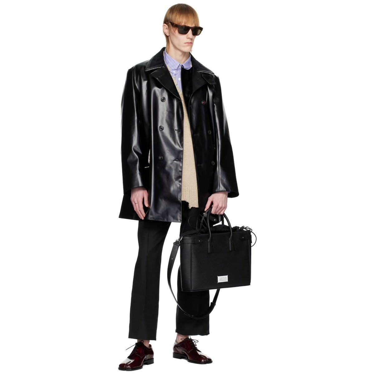 Maison Margiela Maison Margiela Black Caban Jacket Size US S / EU 44-46 / 1 - 4 Thumbnail