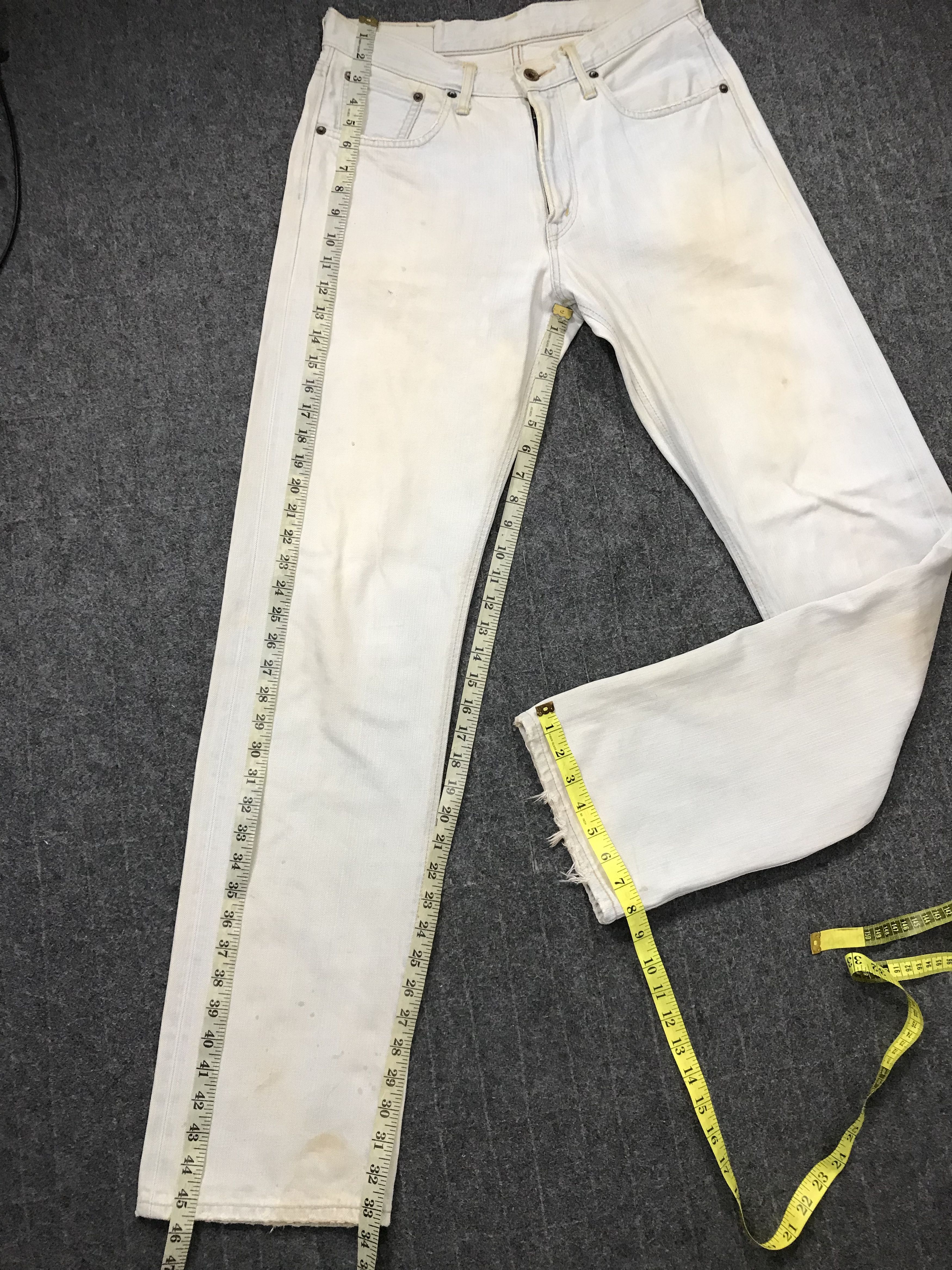 Edwin × Japanese Brand Vintage Edwin 505zx Selvedge Workwear Denim Style Size US 31 - 20 Thumbnail