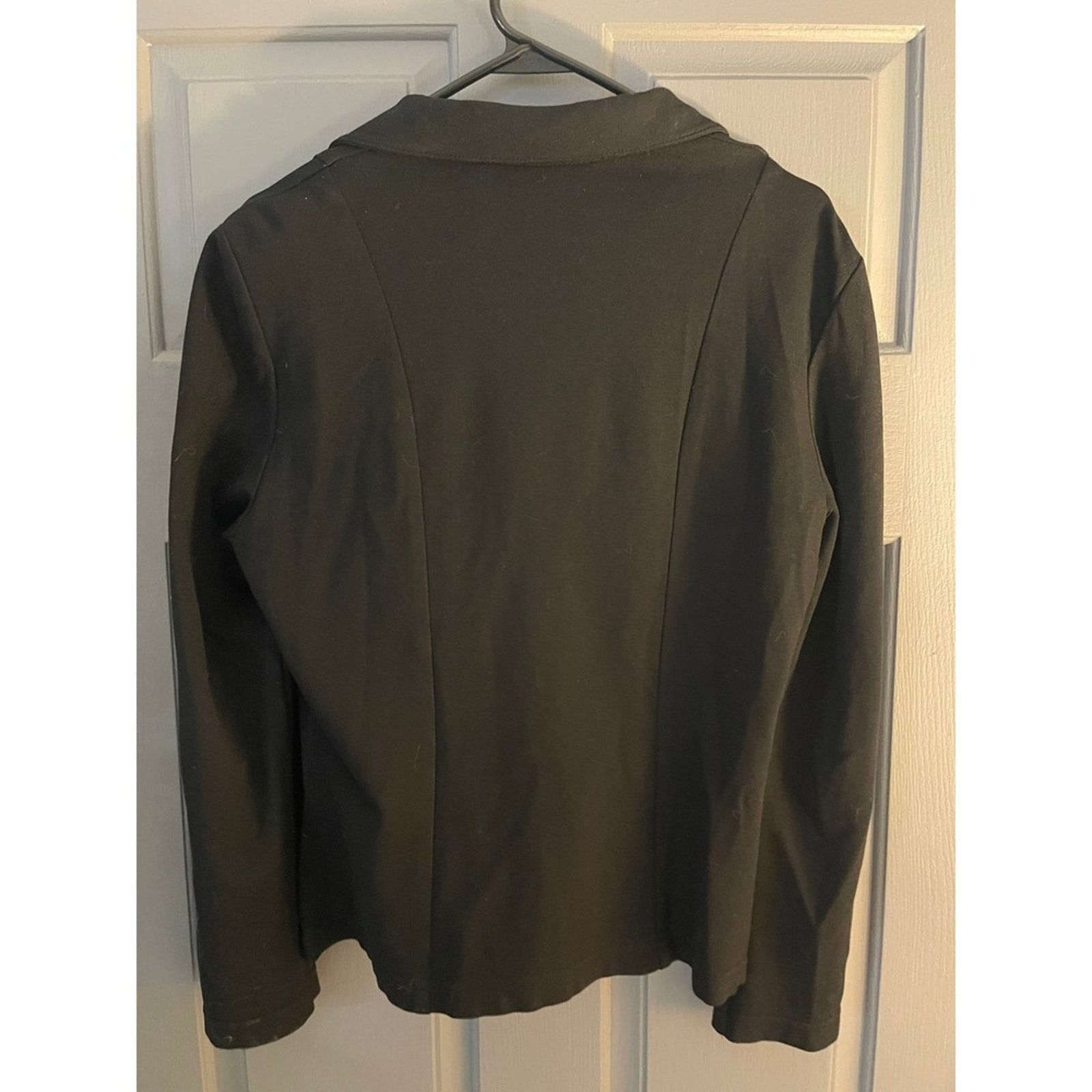 Marks & Spencer Marks & Spencer Black Zip Up Jacket Size 12 UK 14 Size 34" / US 12 / IT 48 - 10 Thumbnail