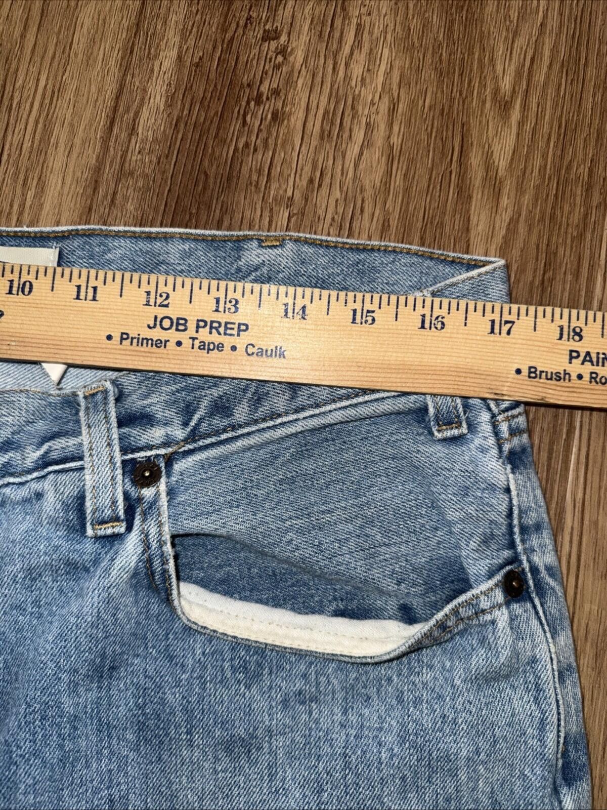 Gap Vintage Gap Jeans Light Wash Cotton Standard Fit USA FABRIC Size US 36 / EU 52 - 5 Thumbnail