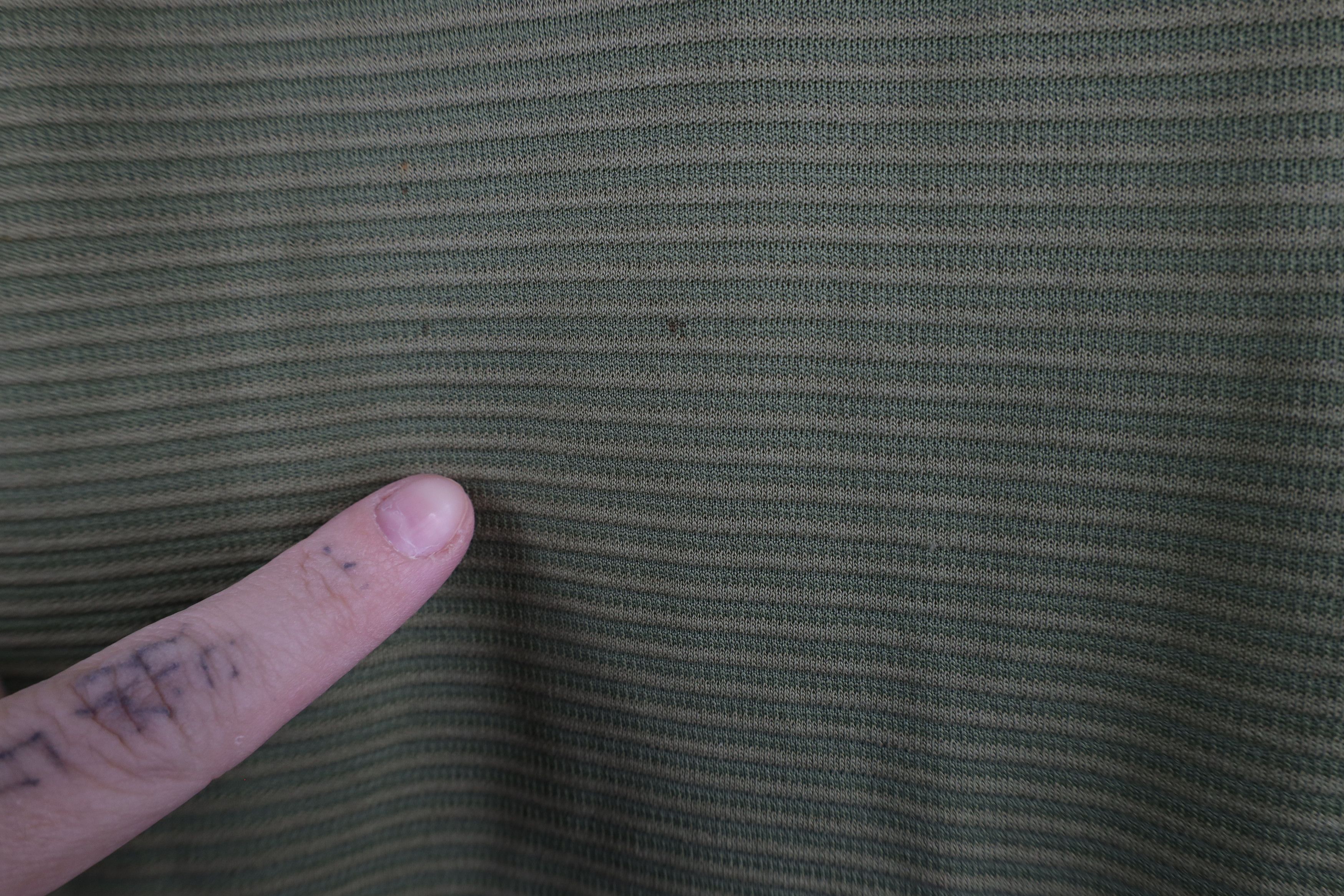 Tommy Bahama × Vintage Vintage Tommy Bahama Ribbed Long Sleeve Polo Shirt Green Size US L / EU 52-54 / 3 - 5 Thumbnail