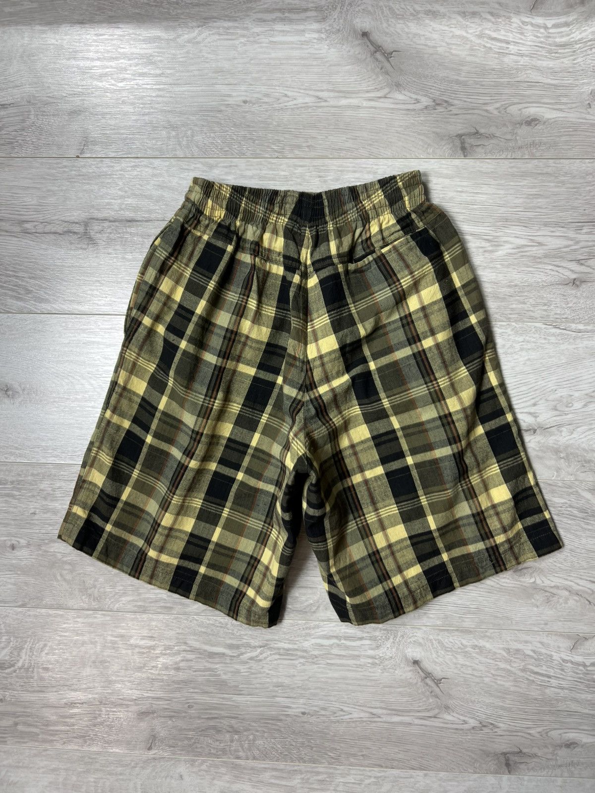Stussy Rare 90s Vintage Stussy ELASTIC STUFF Men’s Checked Shorts Size US 30 / EU 46 - 6 Thumbnail