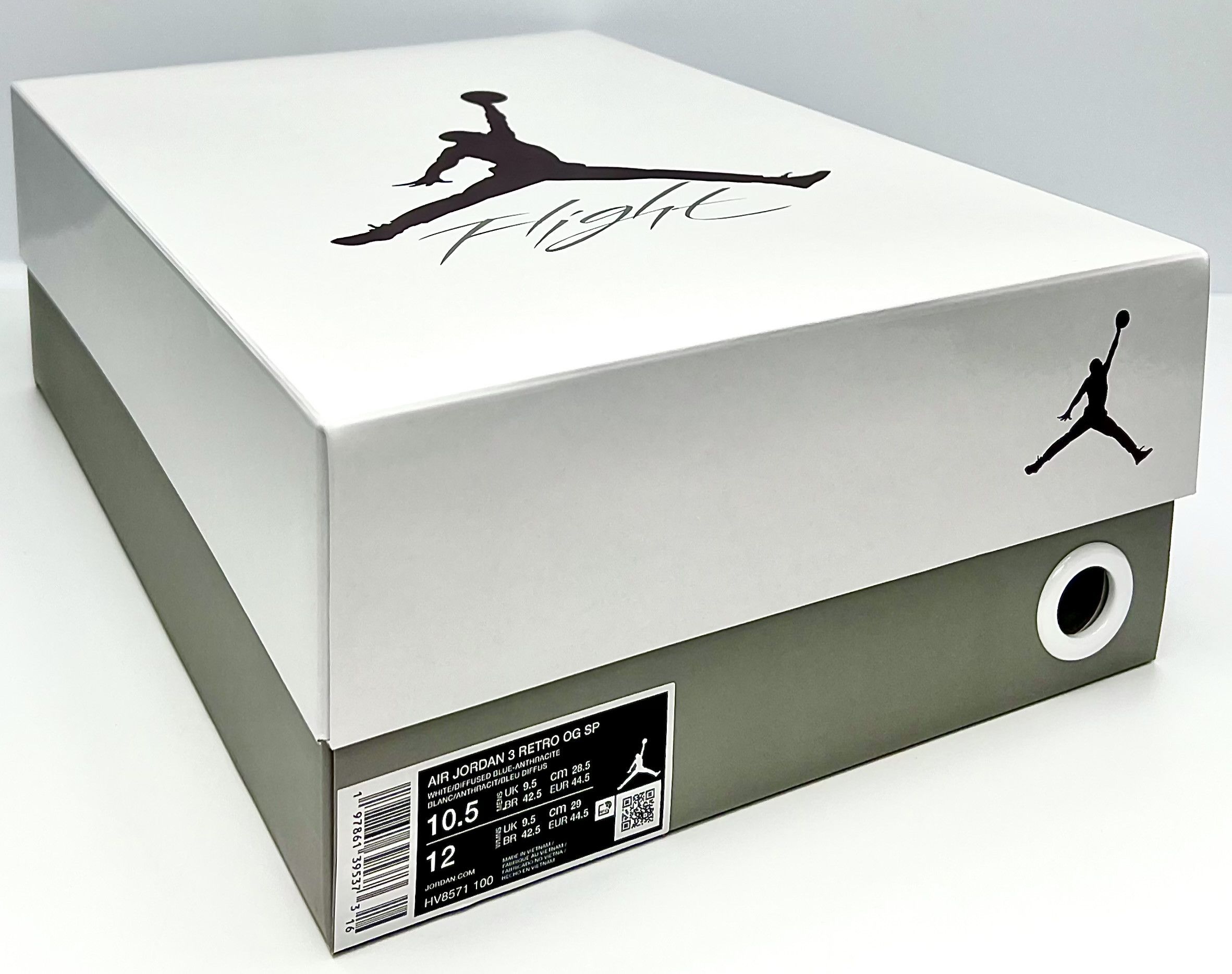 A Ma Maniere × Jordan Brand × Nike A MA MANIÉRE X AIR JORDAN 3 RETRO "FOR THE LOVE" Size US 10.5 / EU 43-44 - 8 Thumbnail