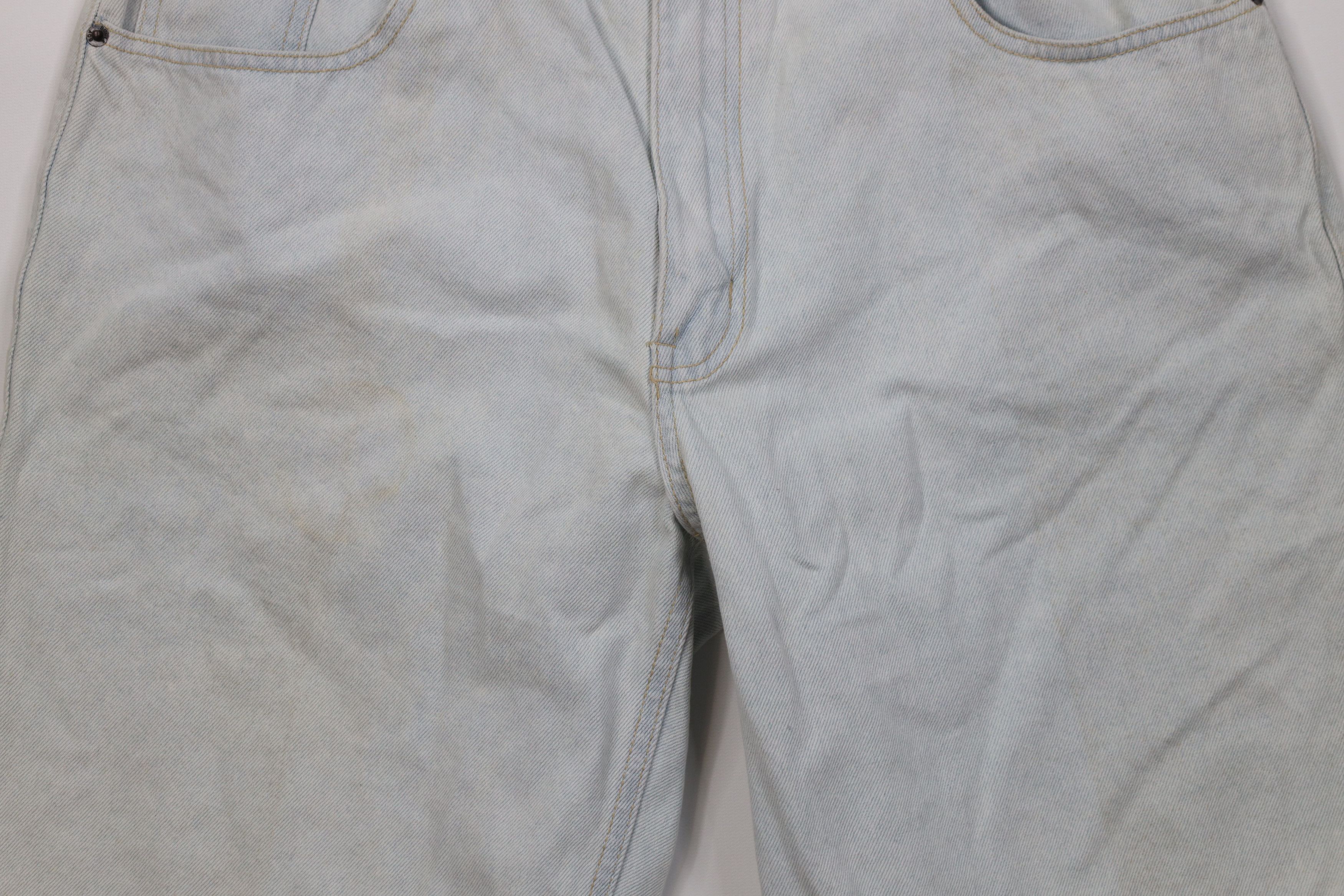 Vintage Vintage 90s Streetwear Baggy Relaxed Fit Denim Jean Shorts Size US 34 / EU 50 - 3 Thumbnail