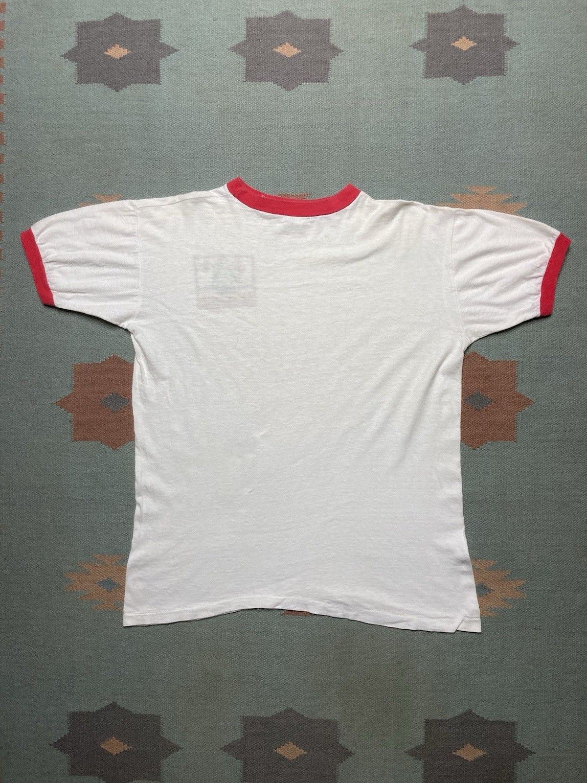 Vintage 70s ringer t shirt BSA Boy Scout national jamboree 1973 XL Size US XL / EU 56 / 4 - 7 Thumbnail