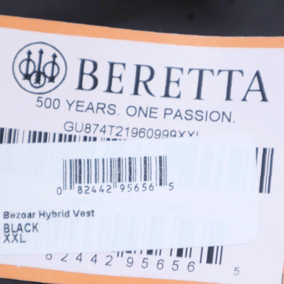 Vintage VINTAGE Beretta Bezoar Hybrid Vest Solid Jacket Black Men 2XL Shirt Size US XXL / EU 58 / 5 - 7 Thumbnail