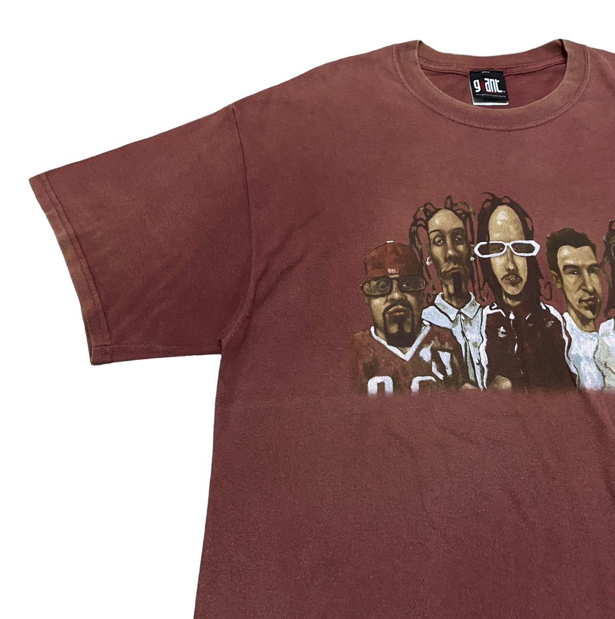 Band Tees × Vintage Rare Design Vintage Metal Band Korn T-shirt 1990s Size US XL / EU 56 / 4 - 4 Thumbnail
