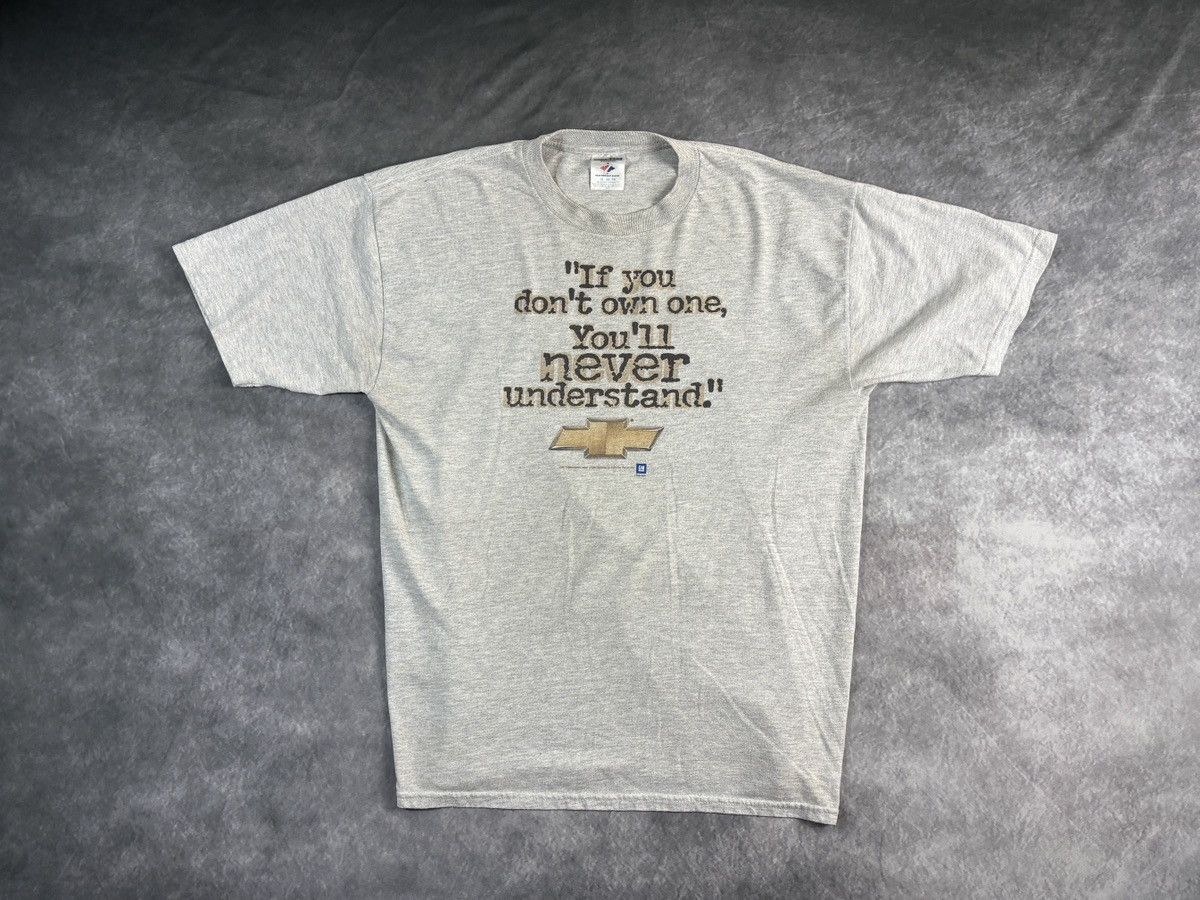 Vintage Vintage Chevrolet Trucks Tee 1990s GM Youll Never Understand Size US XL / EU 56 / 4 - 7 Thumbnail