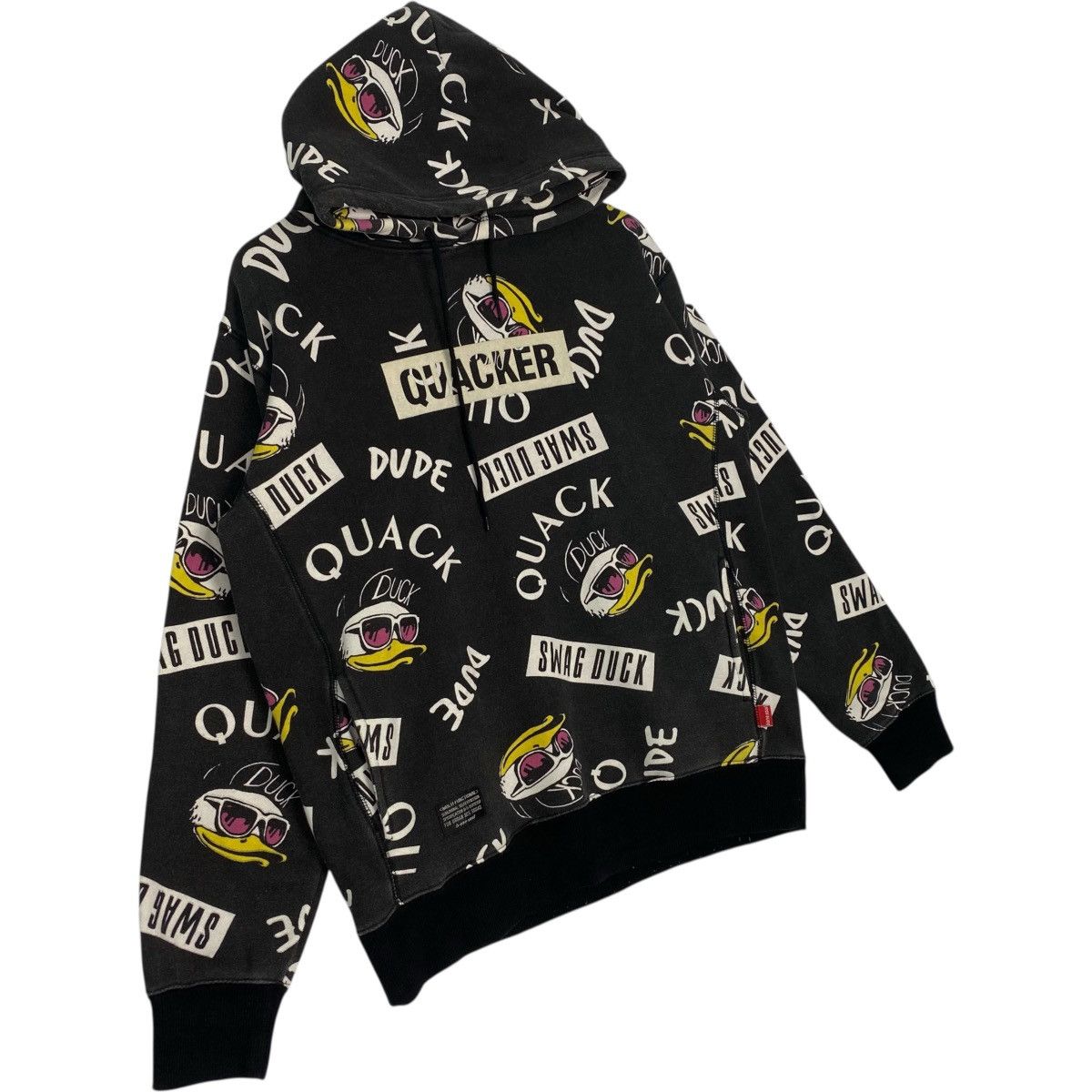 Other Vintage Duck Dude By B One Soul Hoodie Sweater Dark Gray SzL Size US L / EU 52-54 / 3 - 3 Thumbnail