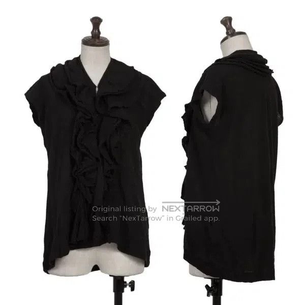 Comme des Garcons Comme Des Garcons size F Black Vintage Lace Top Size S / US 4 / IT 40 - 1 Thumbnail