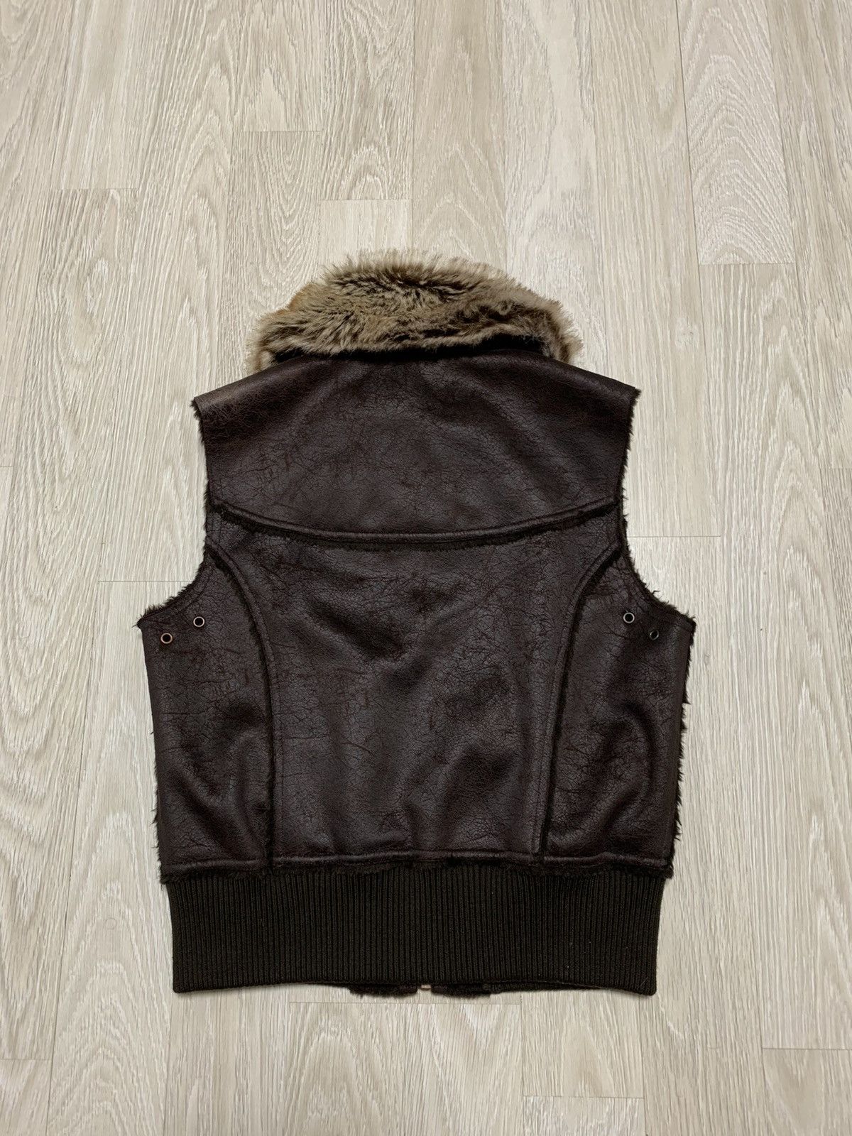 Japanese Brand × Vintage Vintage faux fur vests Size M / US 6-8 / IT 42-44 - 13 Thumbnail