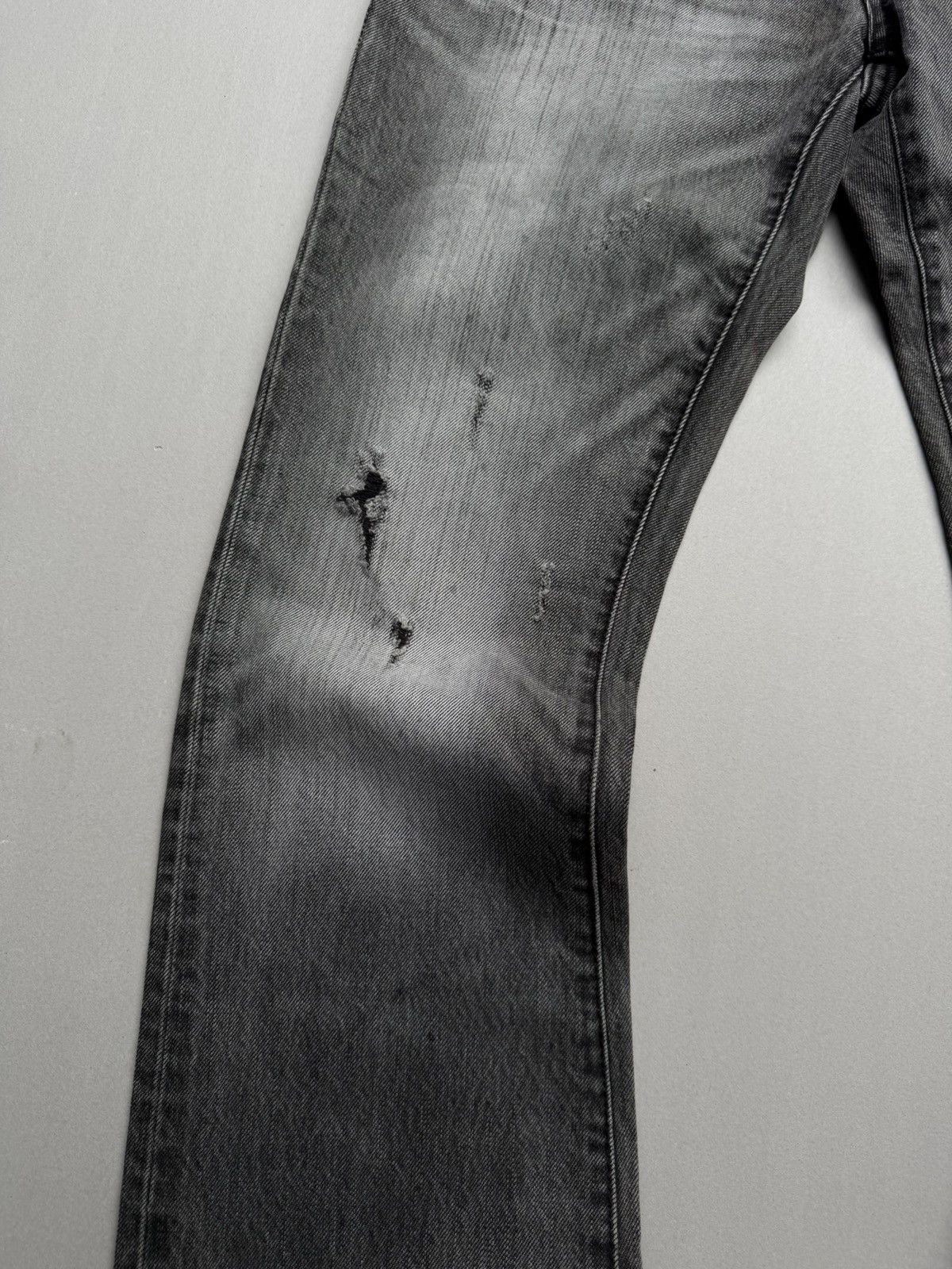 Neil Barrett lace-up flare jeans Size US 30 / EU 46 - 4 Thumbnail