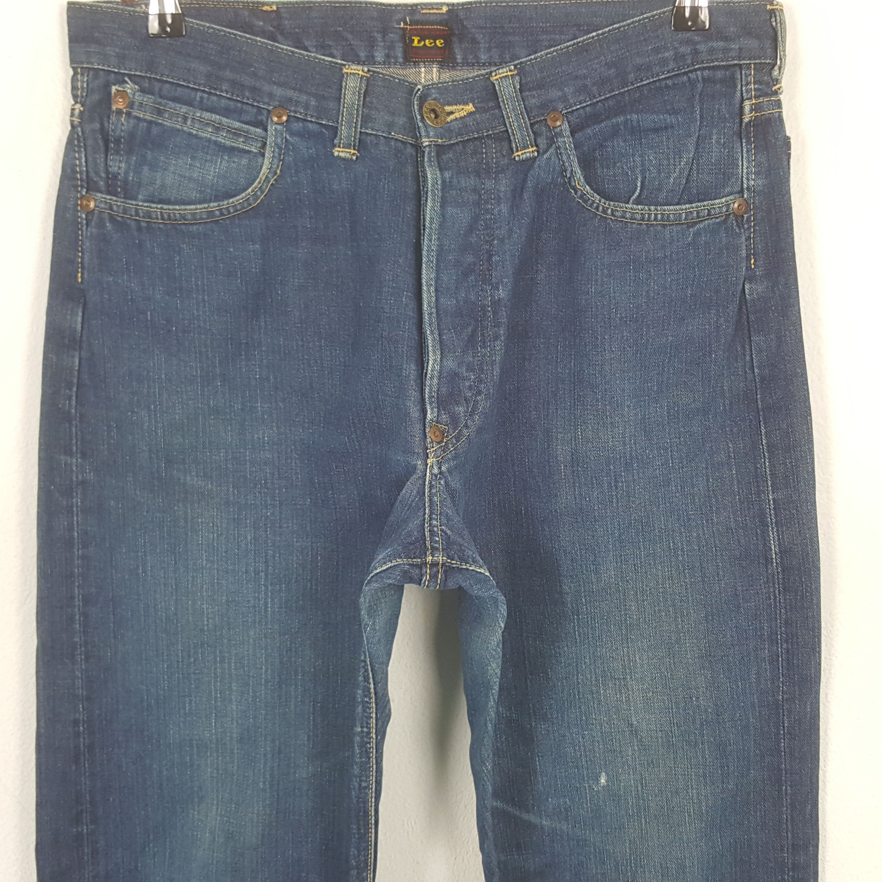 Lee Vintage Lee Selvedge American Style Denim Jeans RR16 Size US 33 - 2 Thumbnail