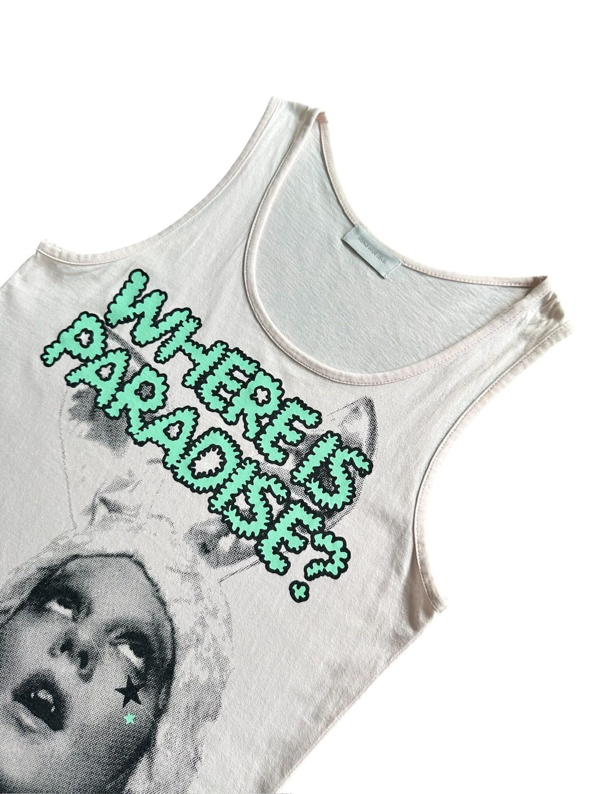 Hysteric Glamour 00's World Wide Love '' Where is Paradise '' tank Size US M / EU 48-50 / 2 - 3 Thumbnail