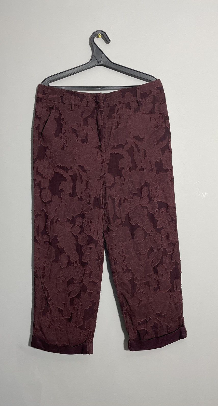DOROTHEE SCHUMACHER × Designer Dorothee Schumacher Avant Garde Floral Pants size 4 Size 27" / US 4 / IT 40 - 2 Thumbnail