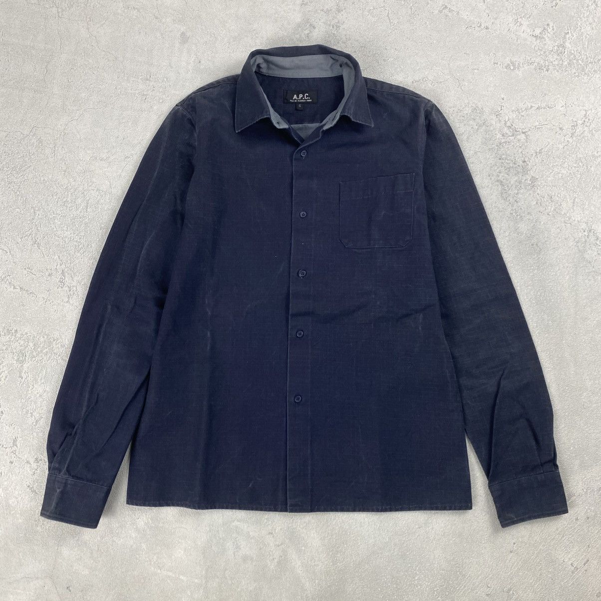 A.P.C. Vintage APC Japan Shirt Size US S / EU 44-46 / 1 - 1 Thumbnail