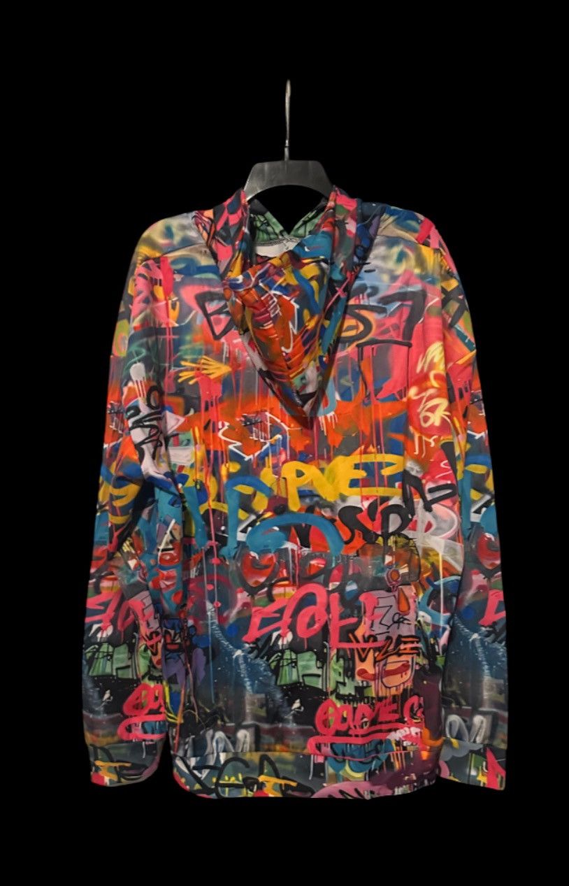 Members Only Mw Graffiti hoodie Size US L / EU 52-54 / 3 - 3 Thumbnail