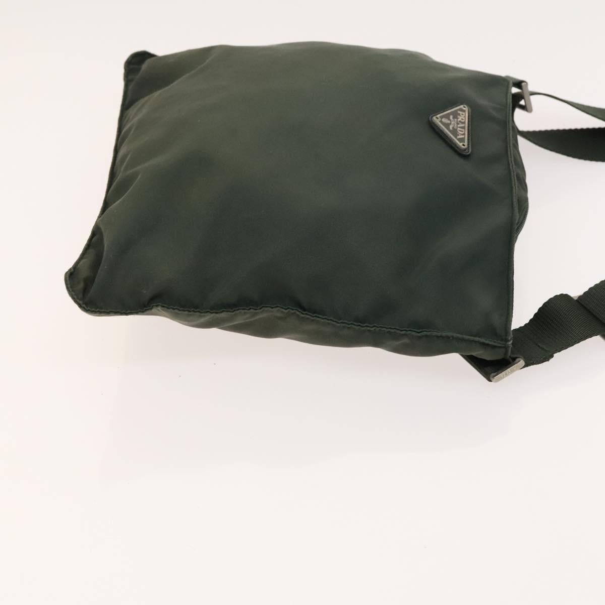Prada PRADA Shoulder Bag Nylon Khaki Silver Size ONE SIZE - 4 Thumbnail