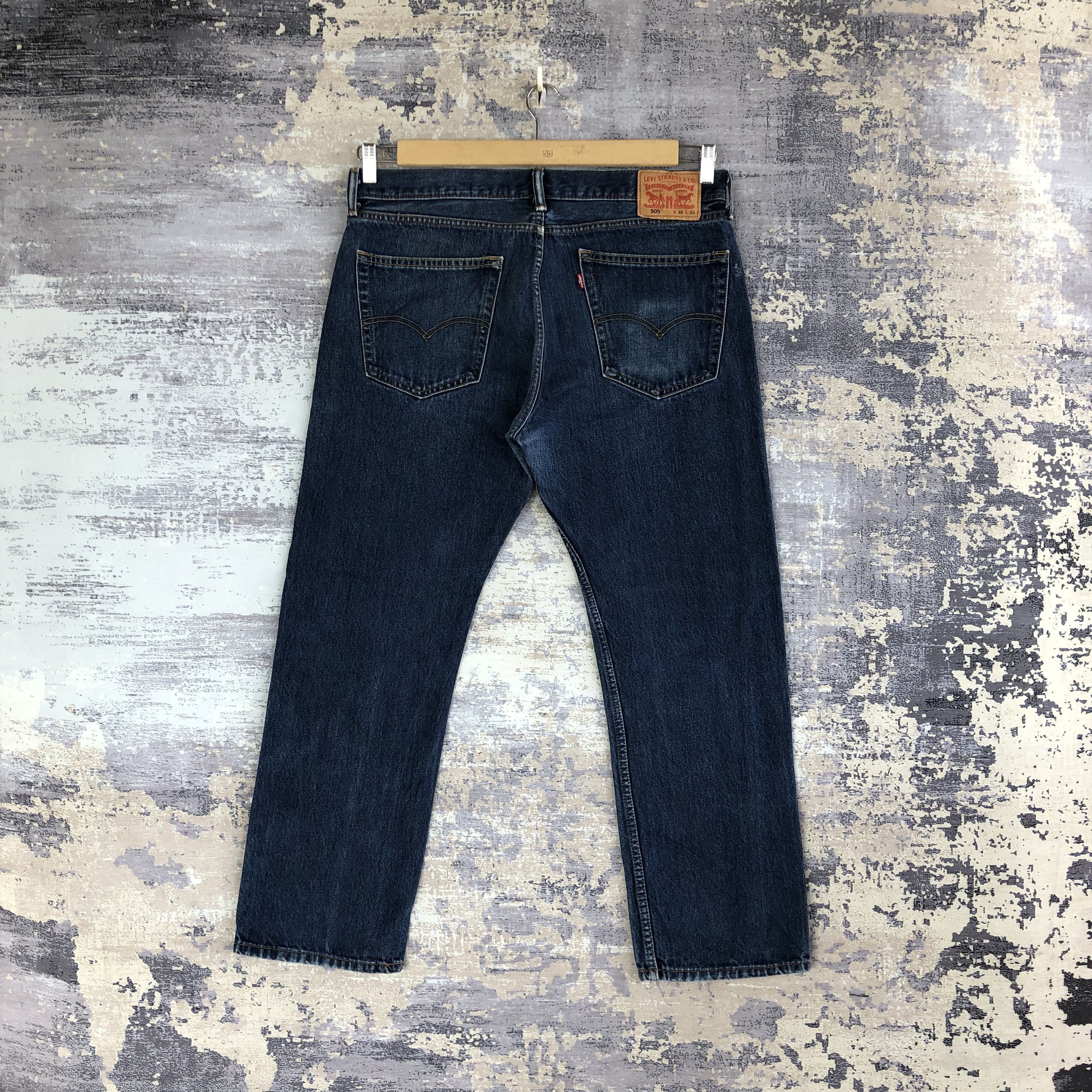 Levi's Vintage Levis 505 Jeans Levi's Faded Light Wash Denim Size US 36 / EU 52 - 2 Thumbnail