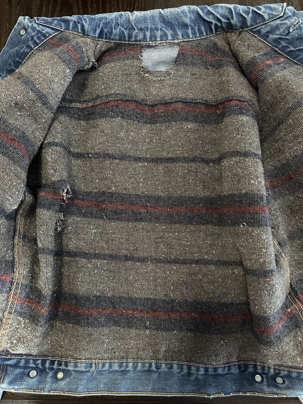Levi's Vintage Clothing 1970s Levi’s Blanket Lined Denim Jacket Size US S / EU 44-46 / 1 - 4 Thumbnail