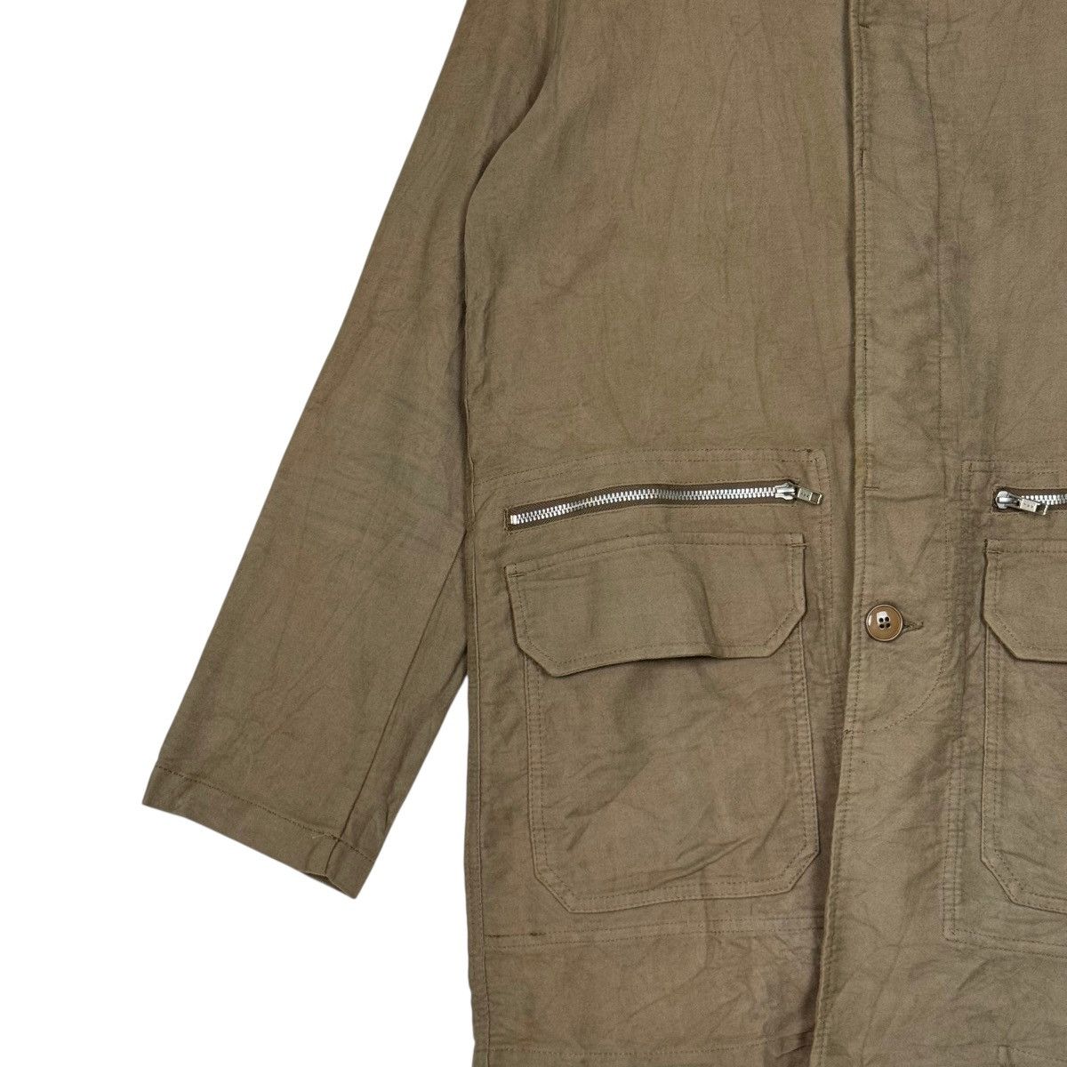 Zucca Zucca Buttons Up Long Coat Size US M / EU 48-50 / 2 - 2 Thumbnail