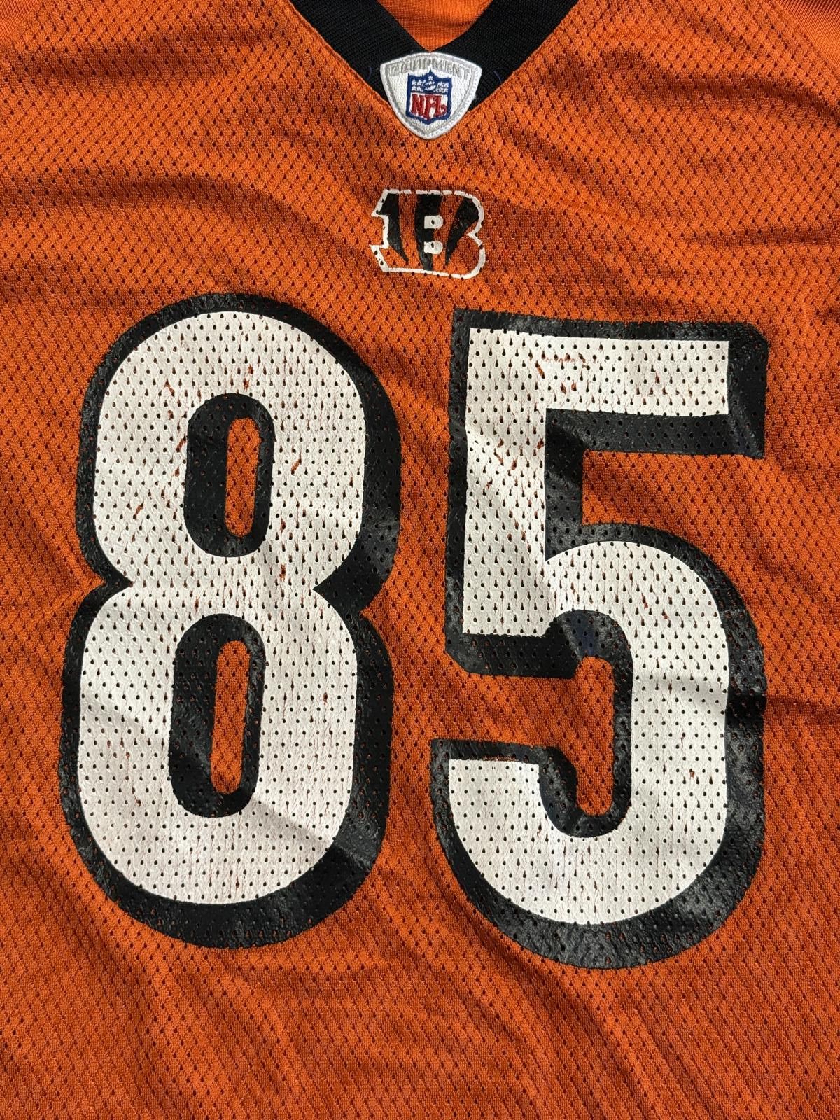 NFL Chad Johnson Bengals Jersey #85 Reebok Kids Football XL Size US XL / EU 56 / 4 - 5 Thumbnail