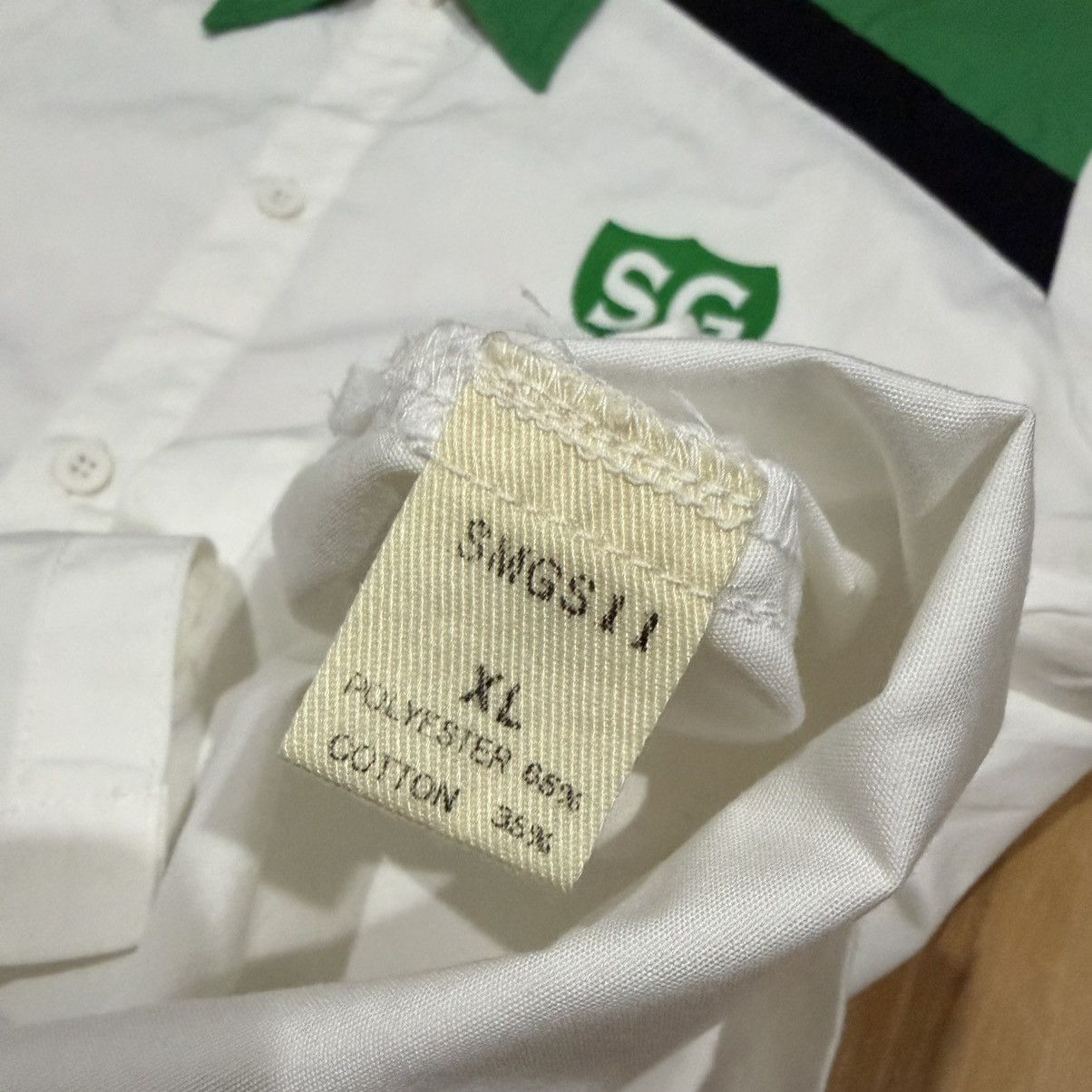 Samurai Jeans Samurai motor club motor oil work shirt by samurai jeans Size US XL / EU 56 / 4 - 4 Thumbnail