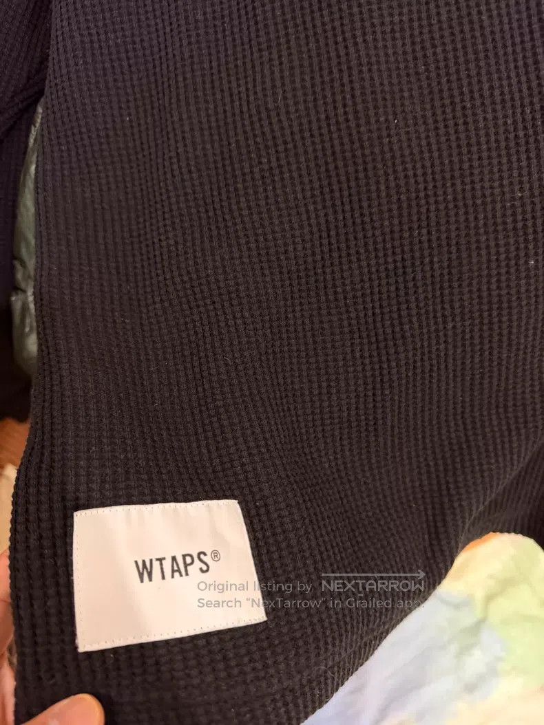 Wtaps Wtaps Waffle long-sleeve T-shirt Size US L / EU 52-54 / 3 - 3 Thumbnail