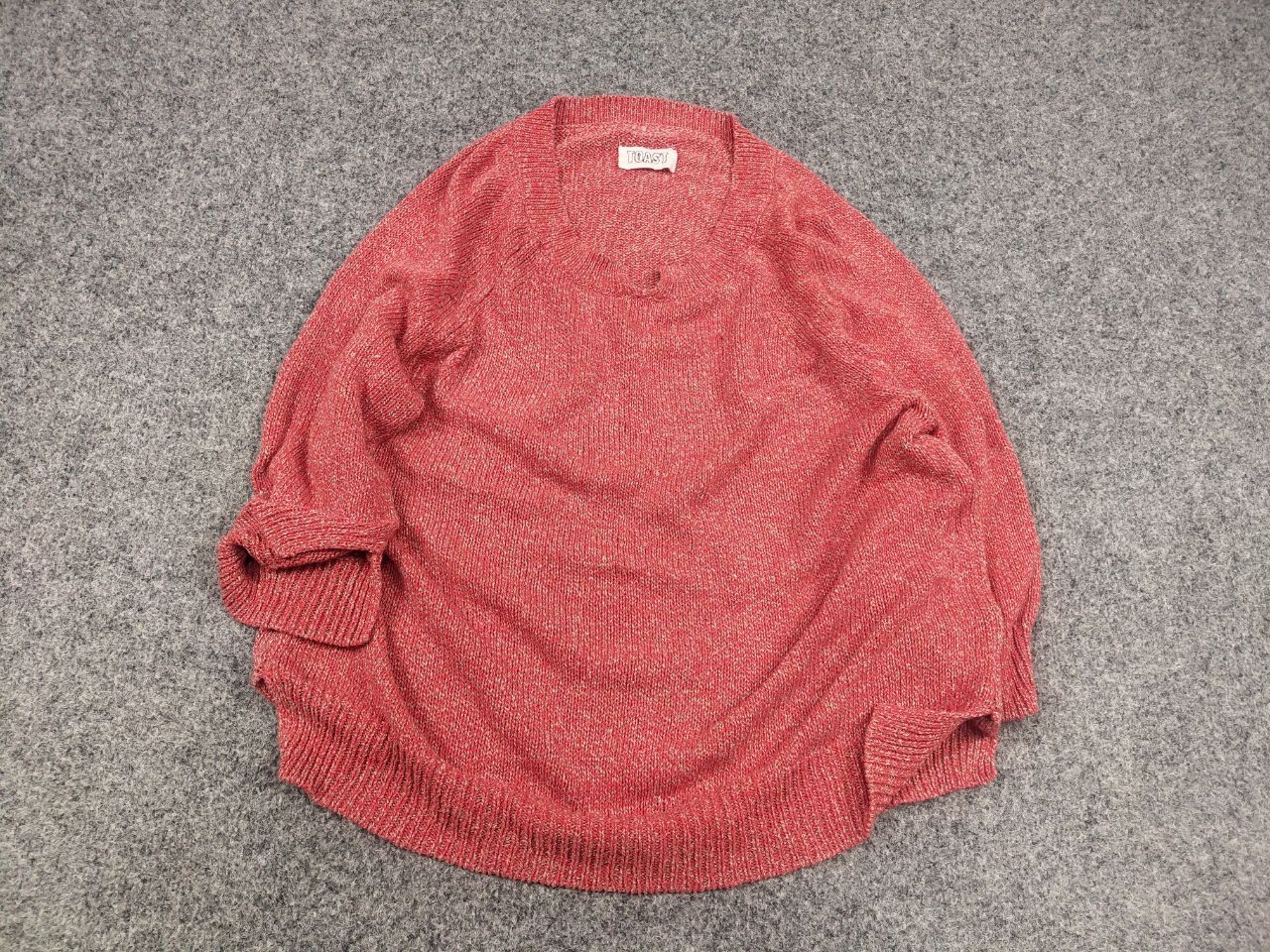 Japanese Brand Toast Design Light Linen Cotton Blend Cropped Baggy sweater Size XXL / US 16-18 / IT 52-54 - 2 Thumbnail