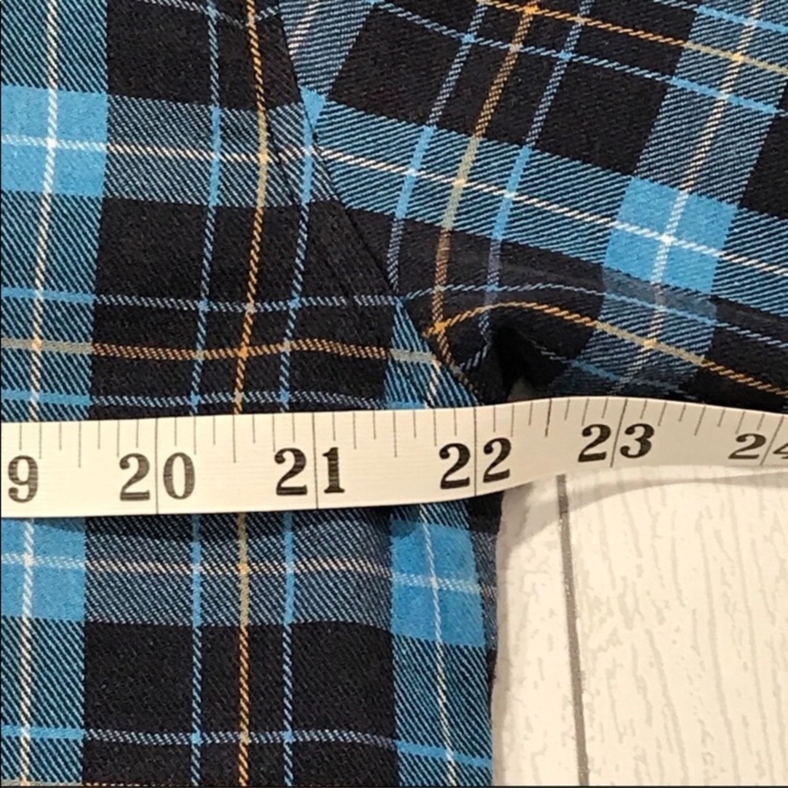 Pam & Gela PAM & GELA Blue and Black Plaid Long Sleeve Shirt Size Small Size S / US 4 / IT 40 - 9 Thumbnail