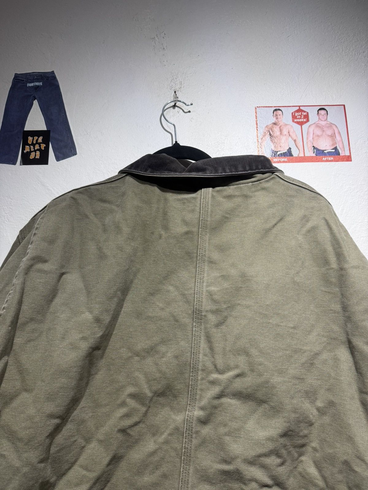 Carhartt Y2k Carhartt pine green sherpa jacket Size US XL / EU 56 / 4 - 10 Thumbnail